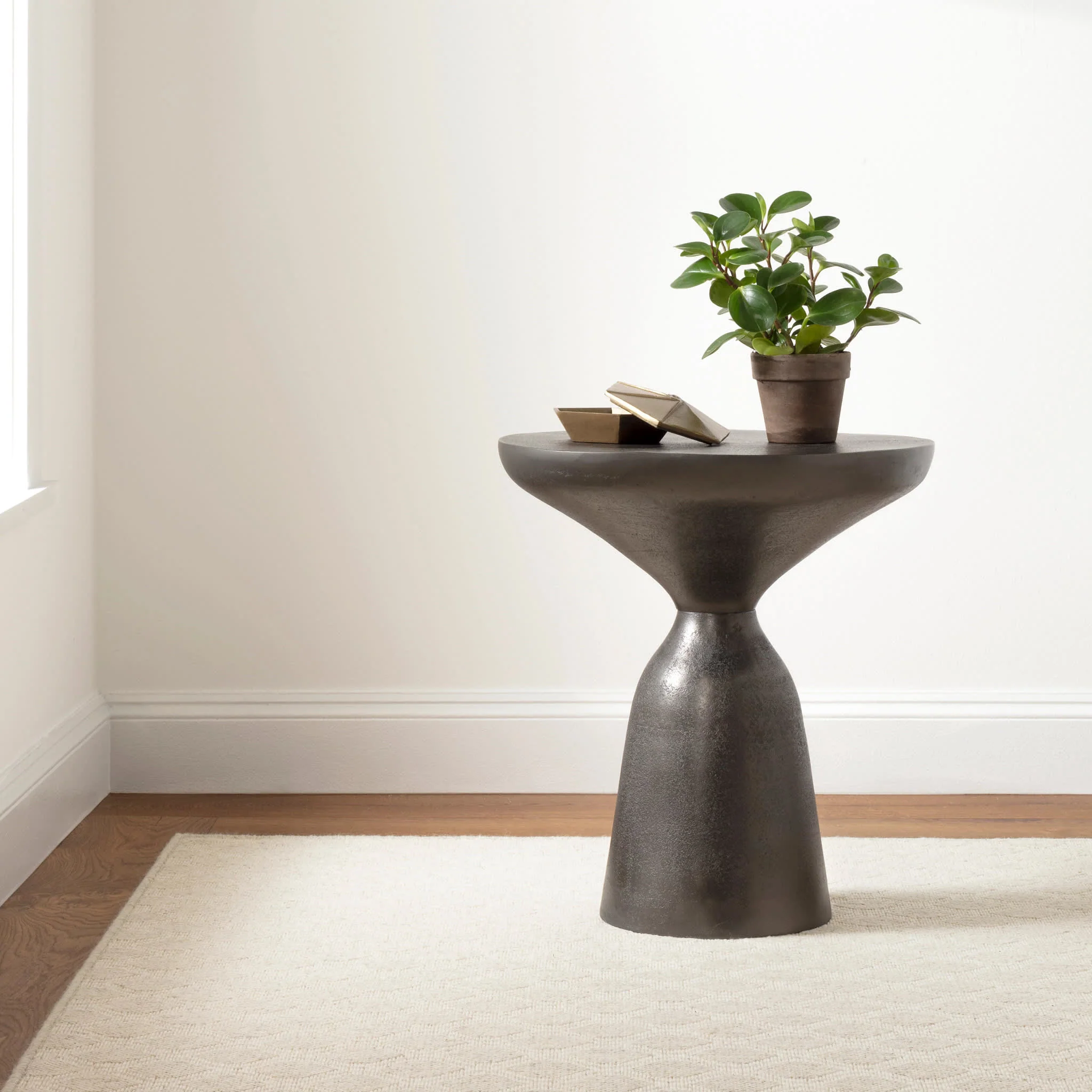 Jude Woven Wool Custom Rug | Platinum - Image 2