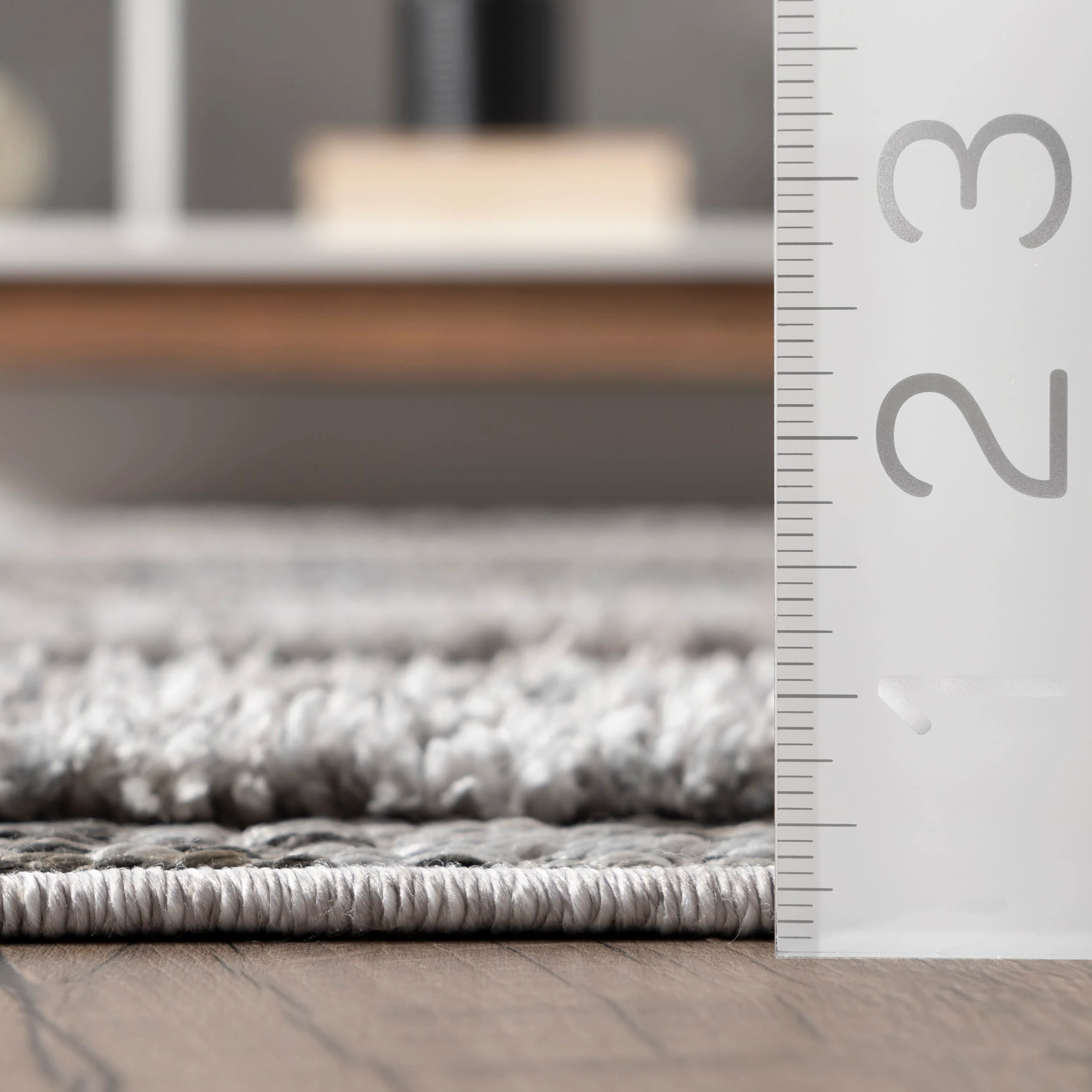 Judith Geometric Borders Rug | Grey - Image 5