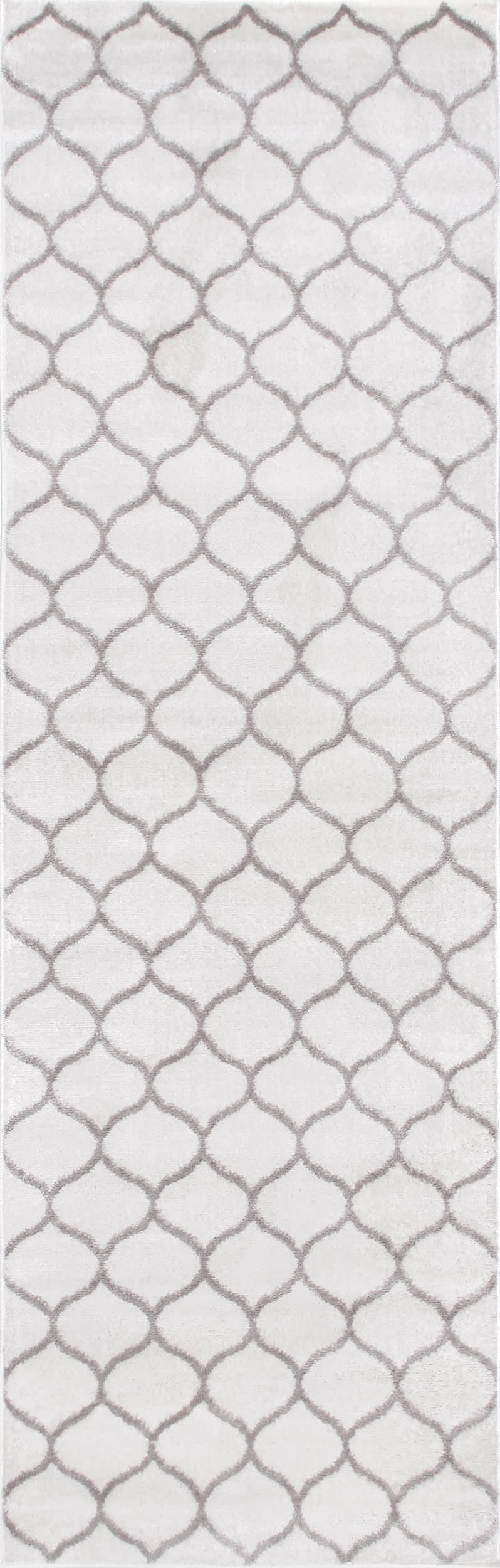 Judy Scalloped Trellis Rug | Beige