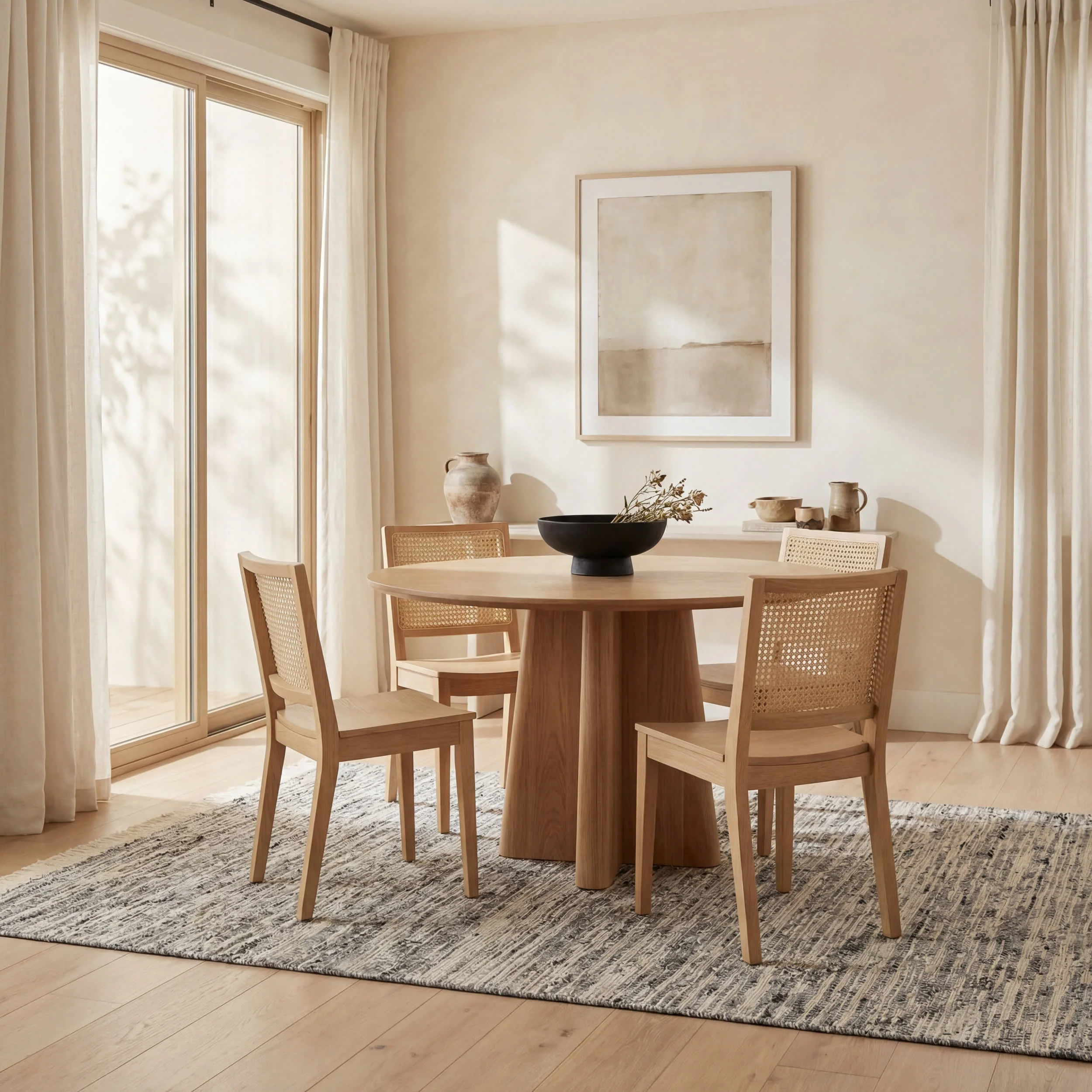 JuJu Tasseled Wool Rug | Grey - Image 7