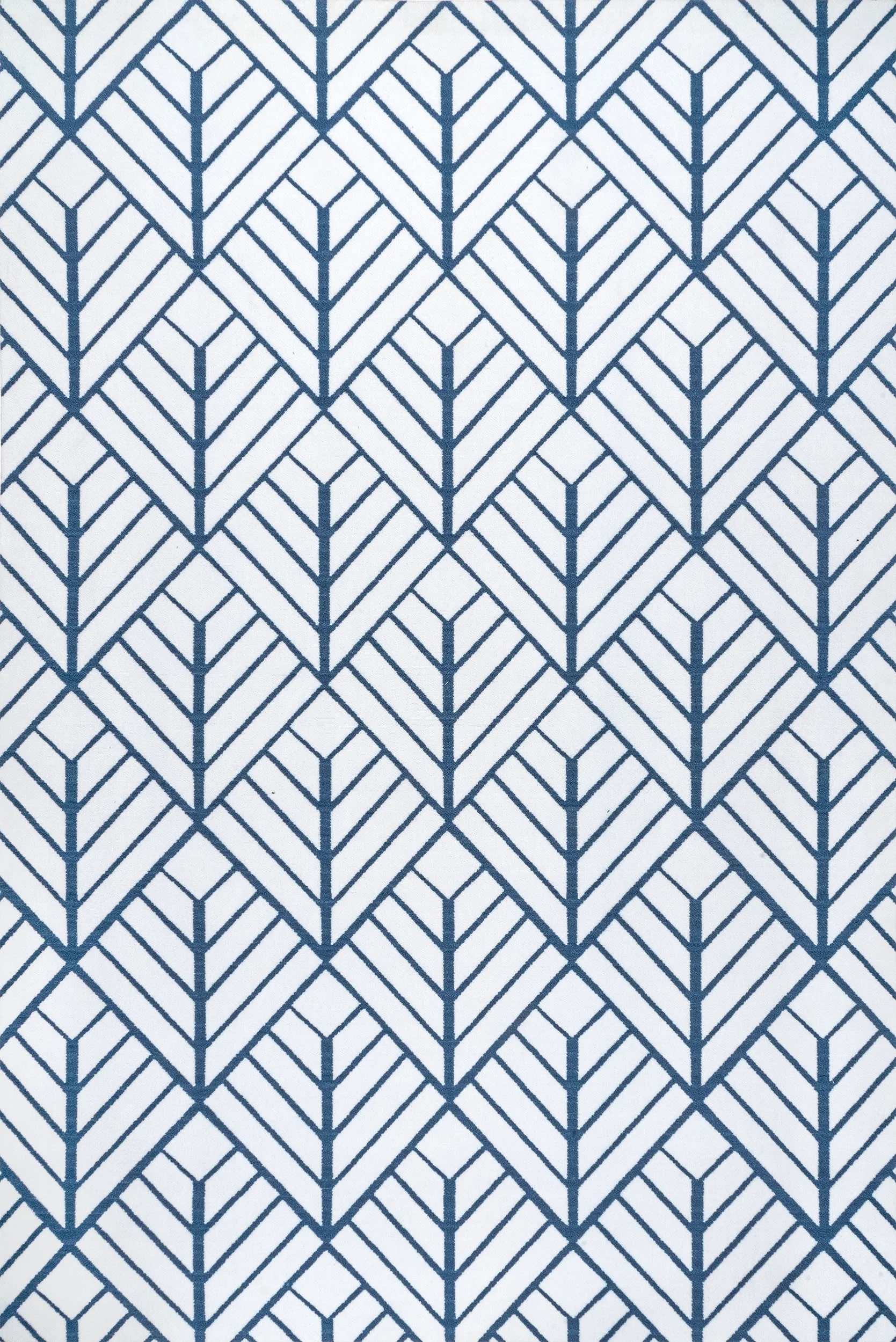 Juniper Diamond Tiles Indoor/Outdoor Rug | Blue