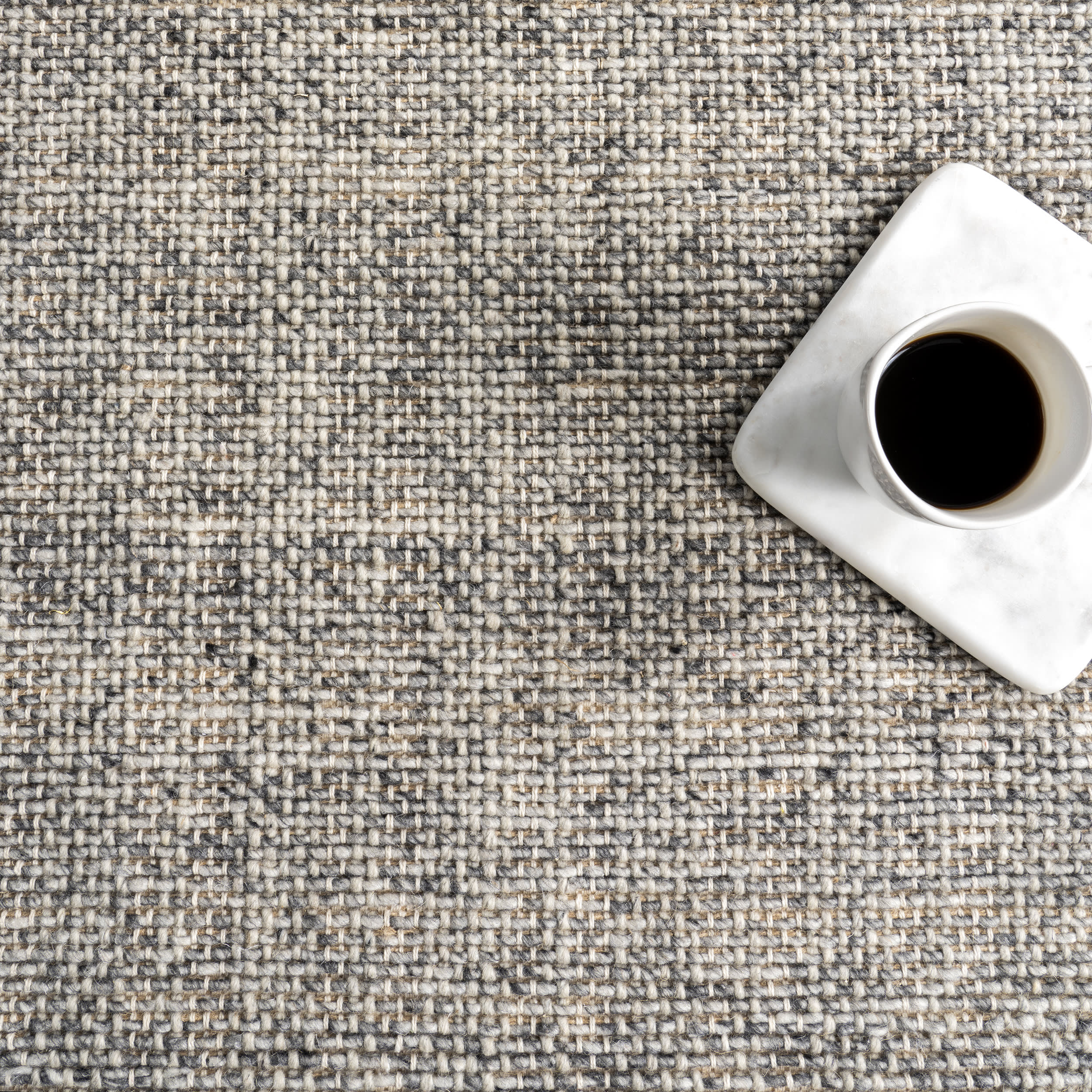 Juno Solid Rug | Charcoal - Image 8