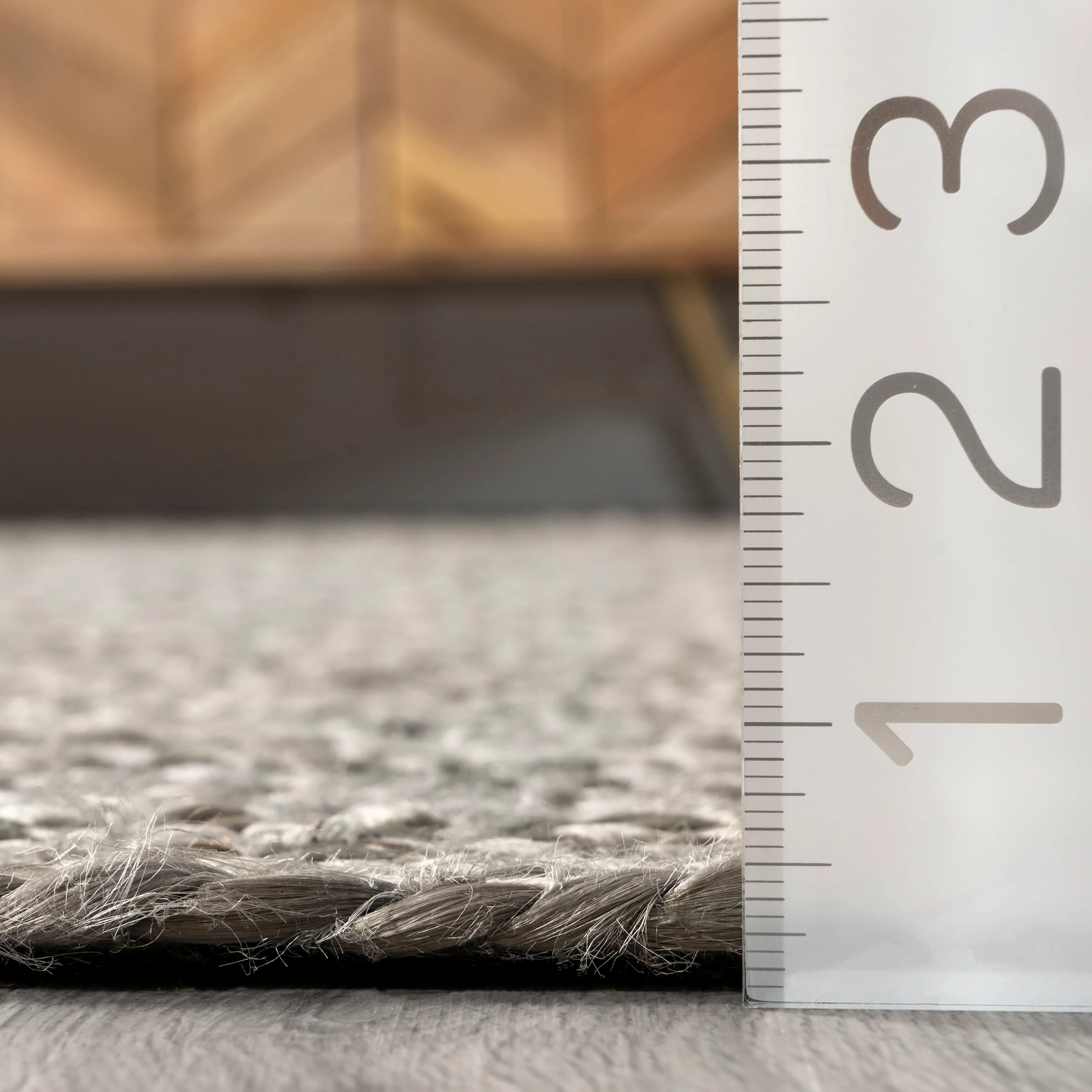 Jute Braided Rug | Grey - Image 5