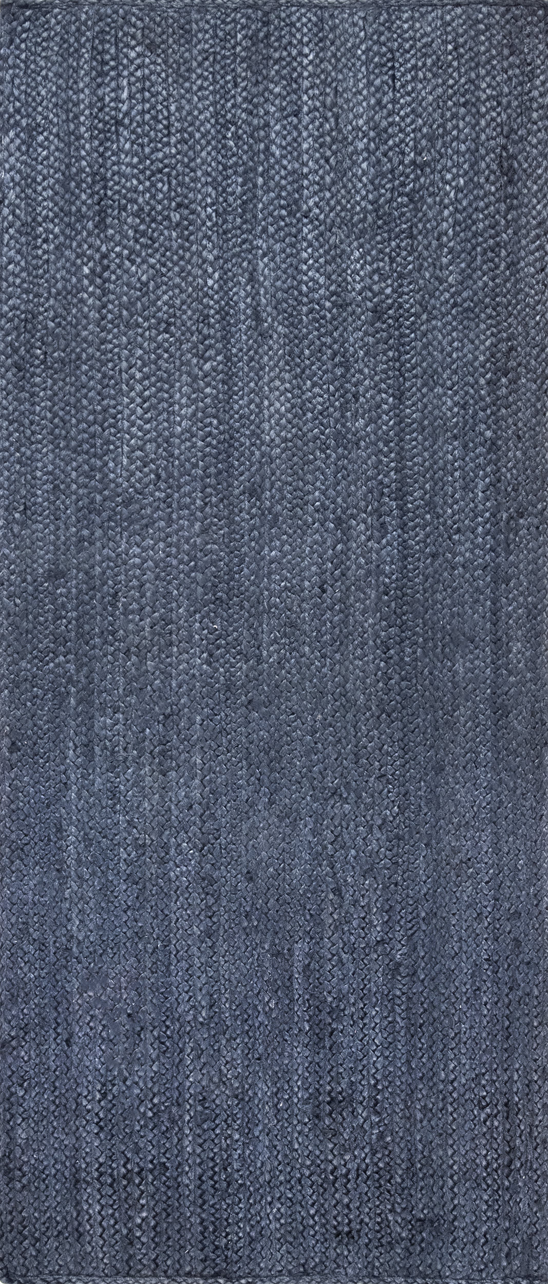 Jute Braided Rug | Navy
