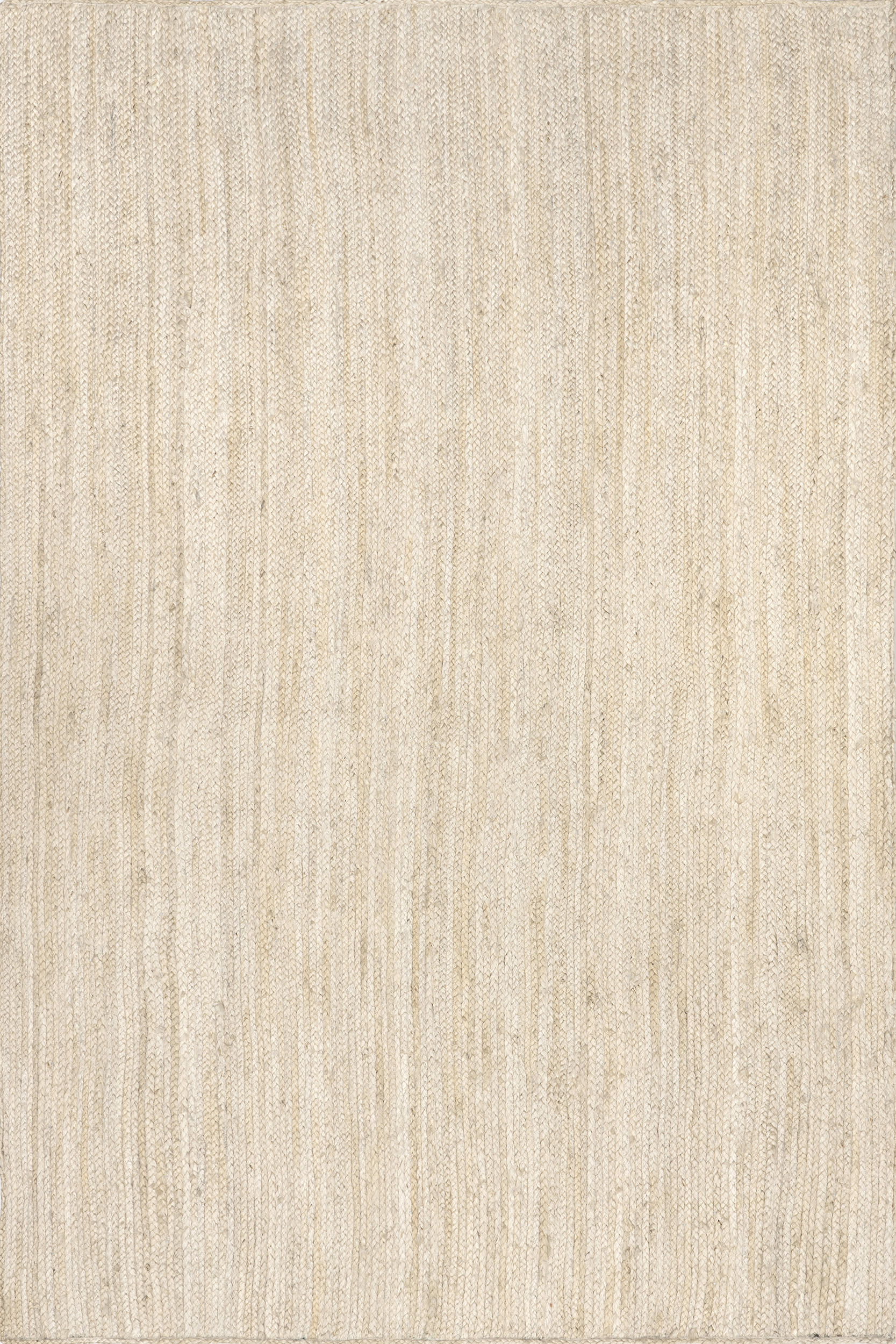 Jute Braided Rug | Off White