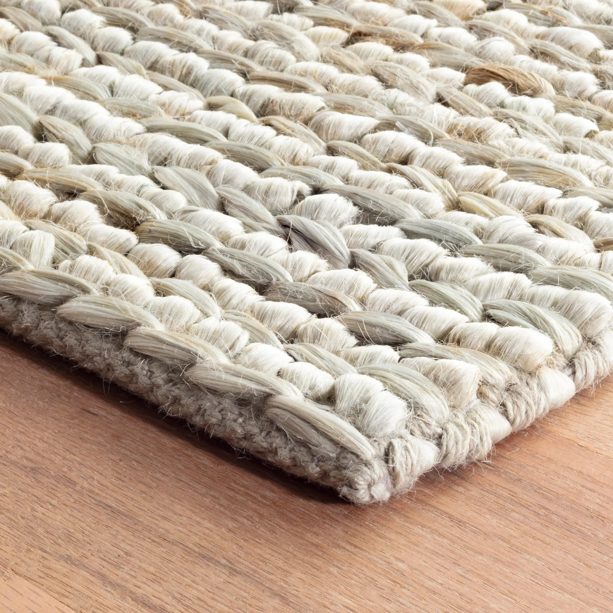 Jute Handwoven Rug | Ice - Image 4