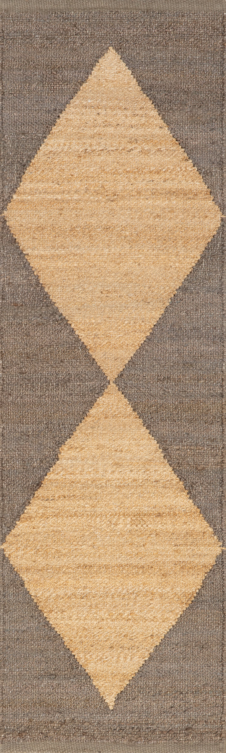 Jute Harlequin Trellis Rug | Grey
