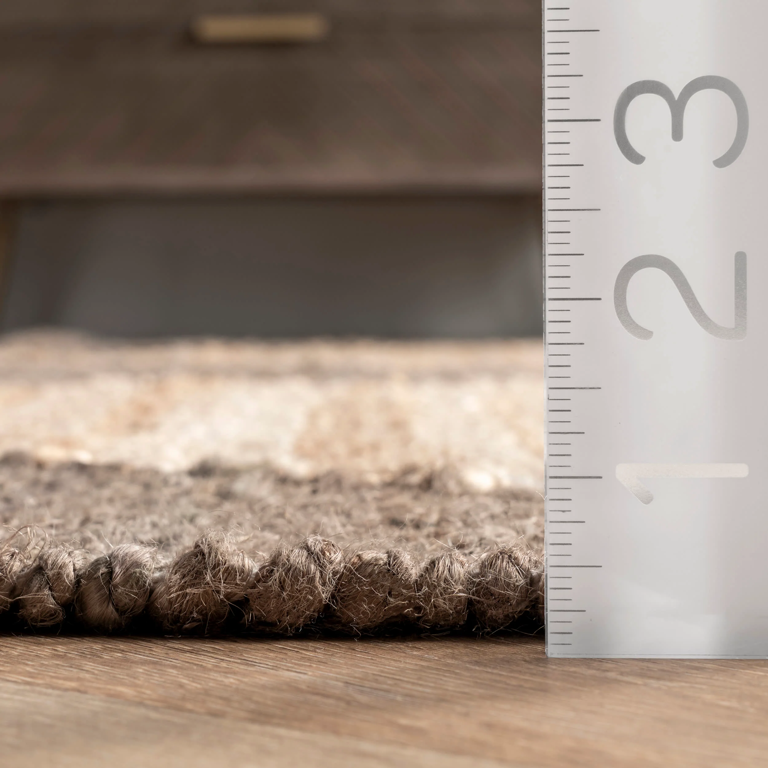 Jute Harlequin Trellis Rug | Grey - Image 5
