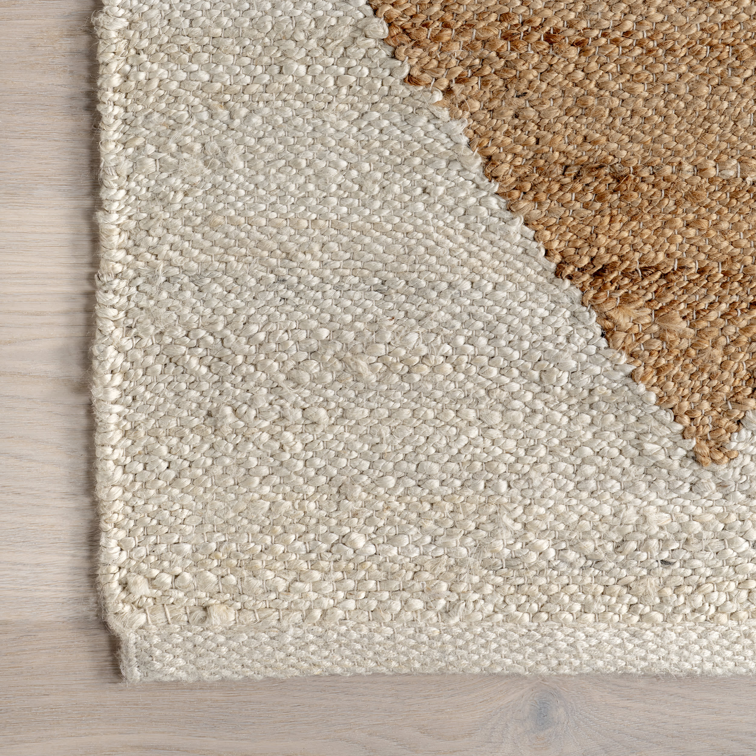 Jute Harlequin Trellis Rug | Ivory - Image 3
