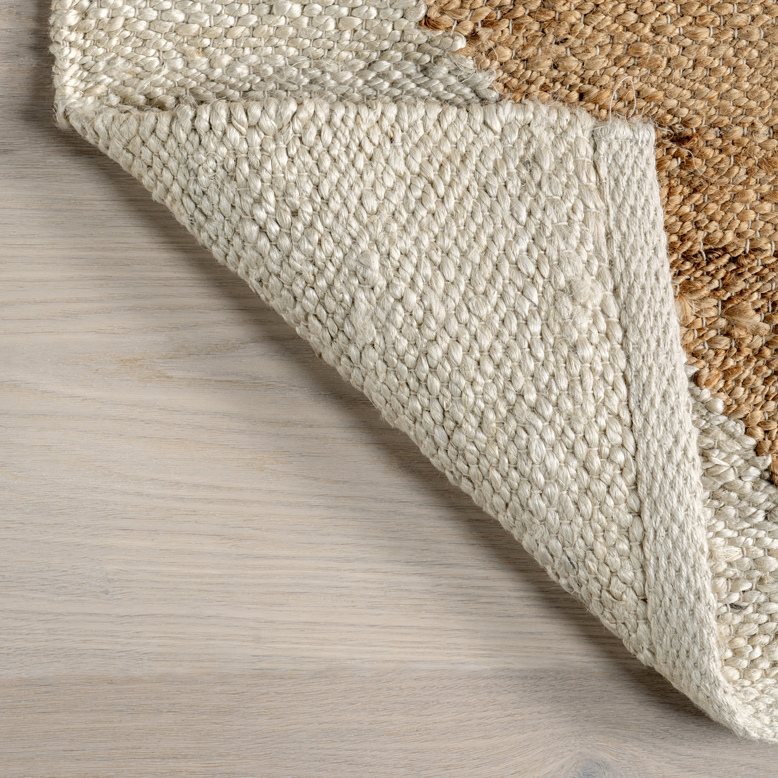 Jute Harlequin Trellis Rug | Ivory - Image 7