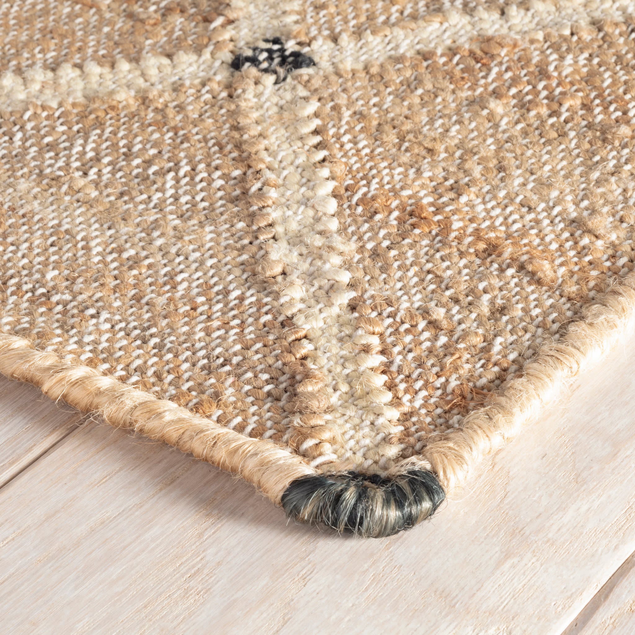 Kali Handwoven Jute Rug | Natural - Image 11