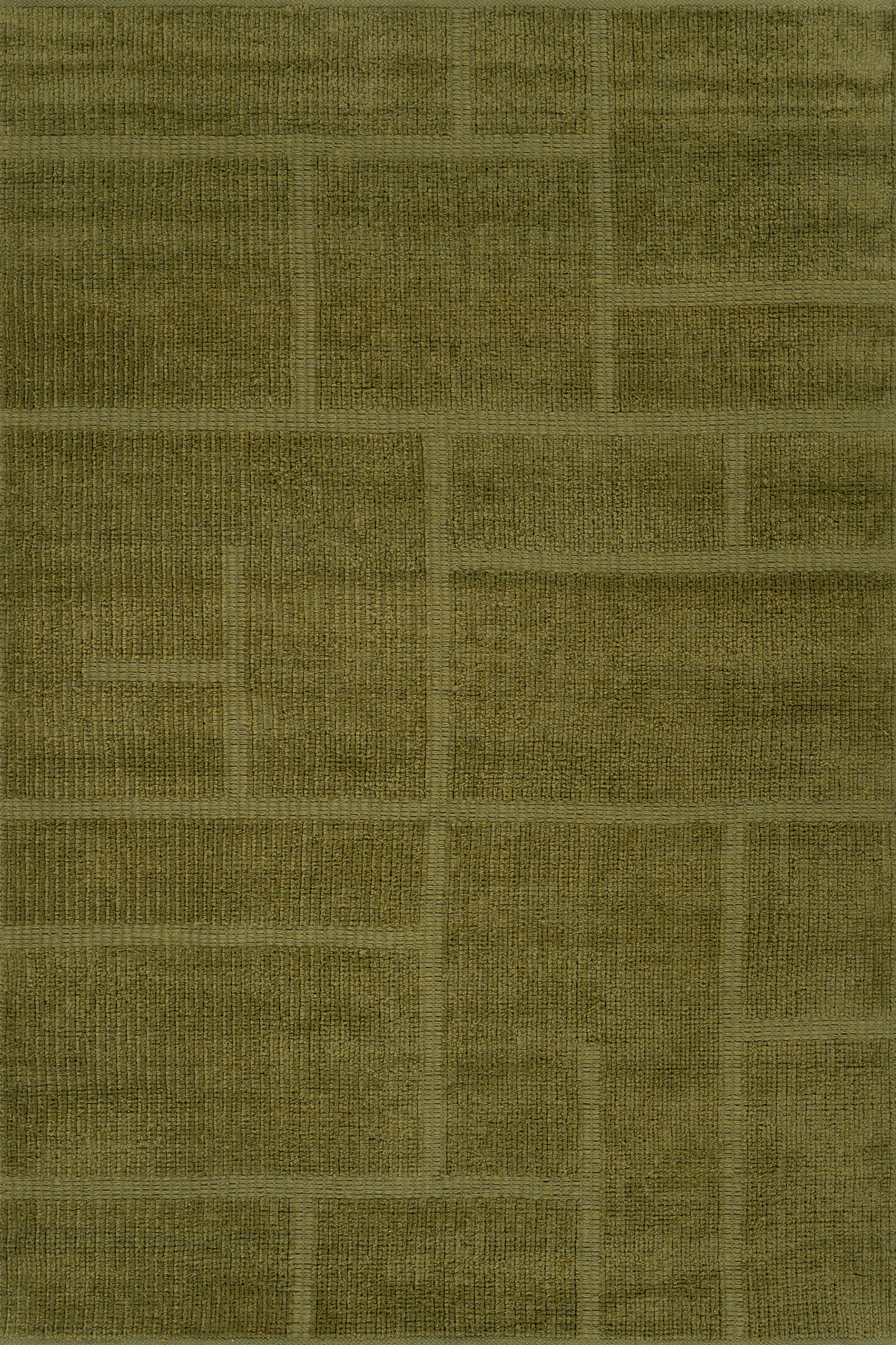 Kary Bohemian Abstract Rug | Green