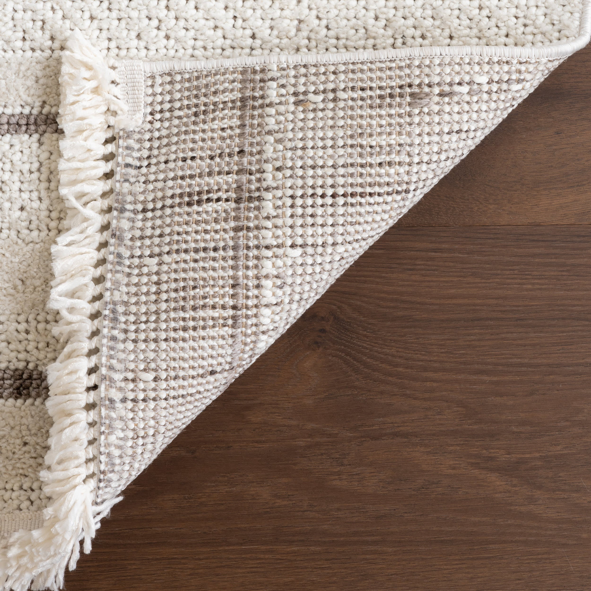 Katalina Striped Rug | Beige - Image 7