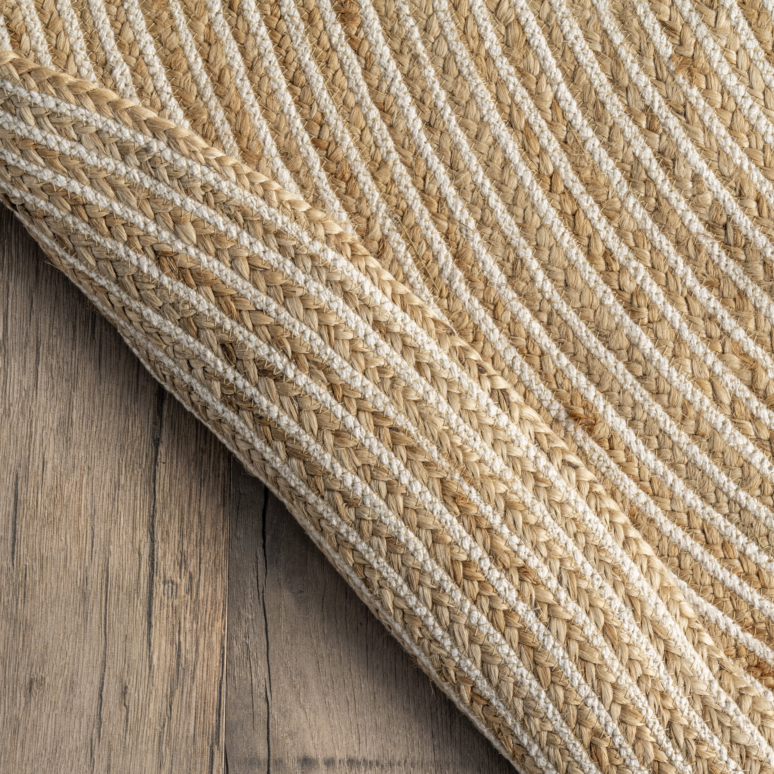 Kate Jute Braided Rug | Natural - Image 2