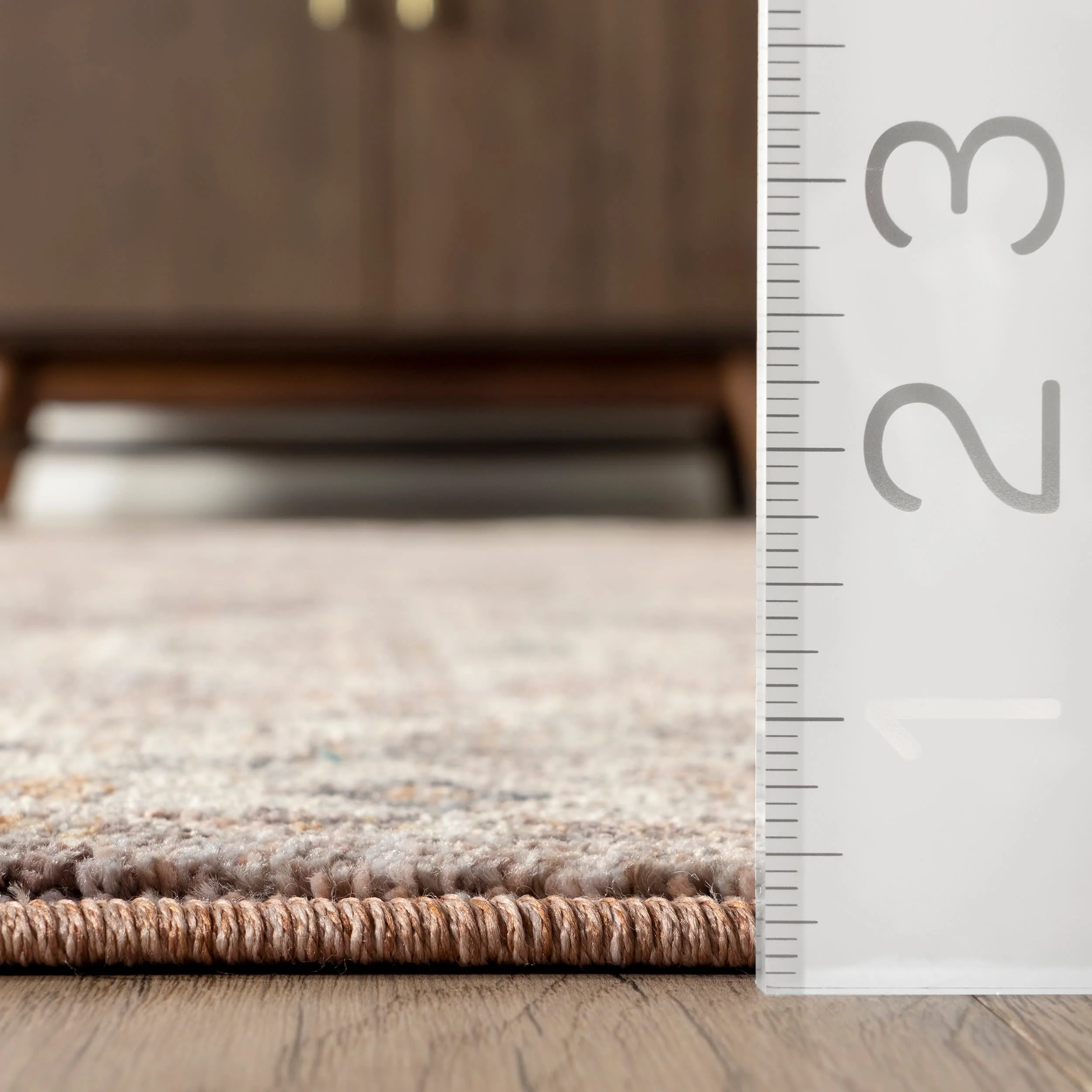 Kaylin Distressed Medallion Rug | Rust - Image 5