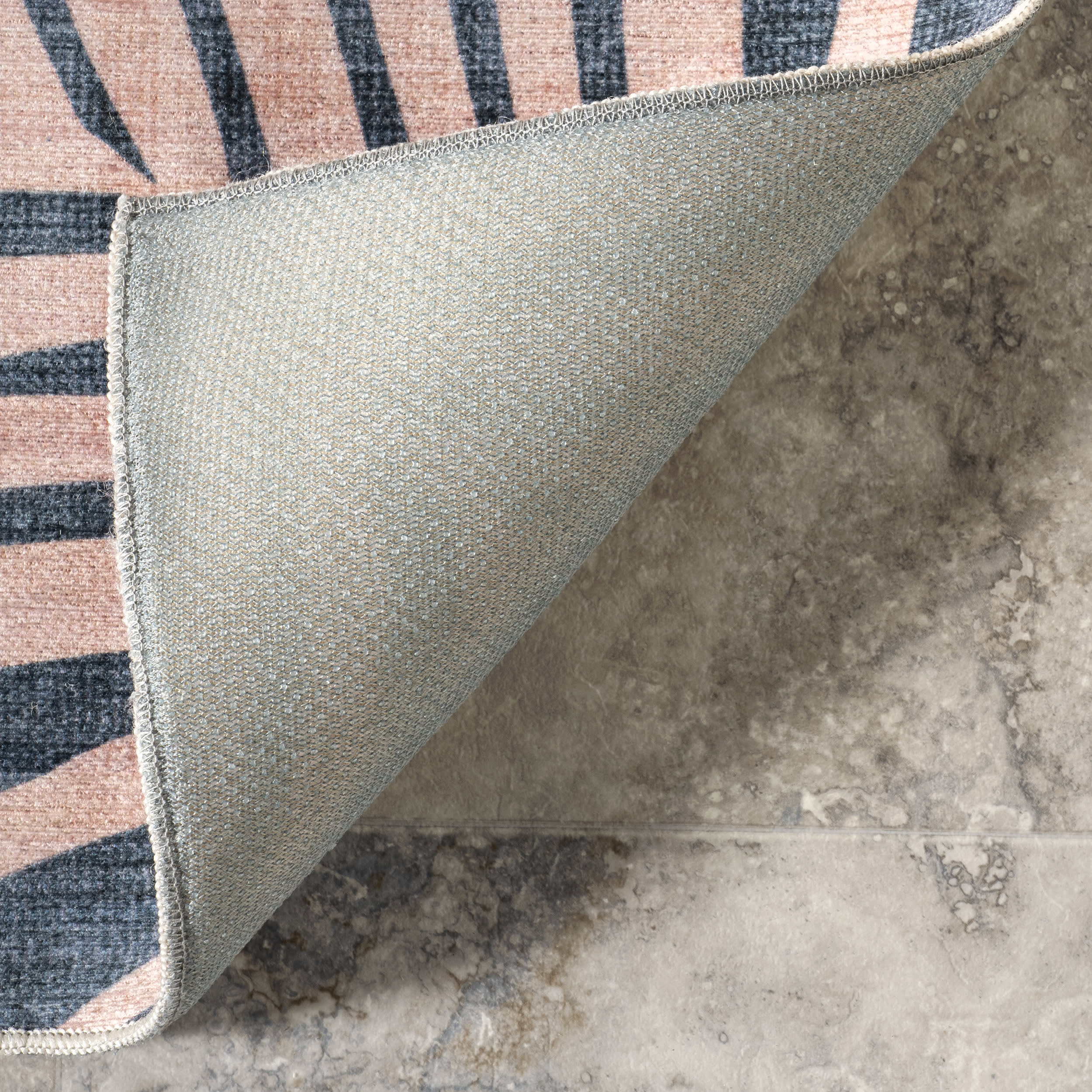 Keyla Palm Washable Indoor/Outdoor Rug | Multicolor - Image 6