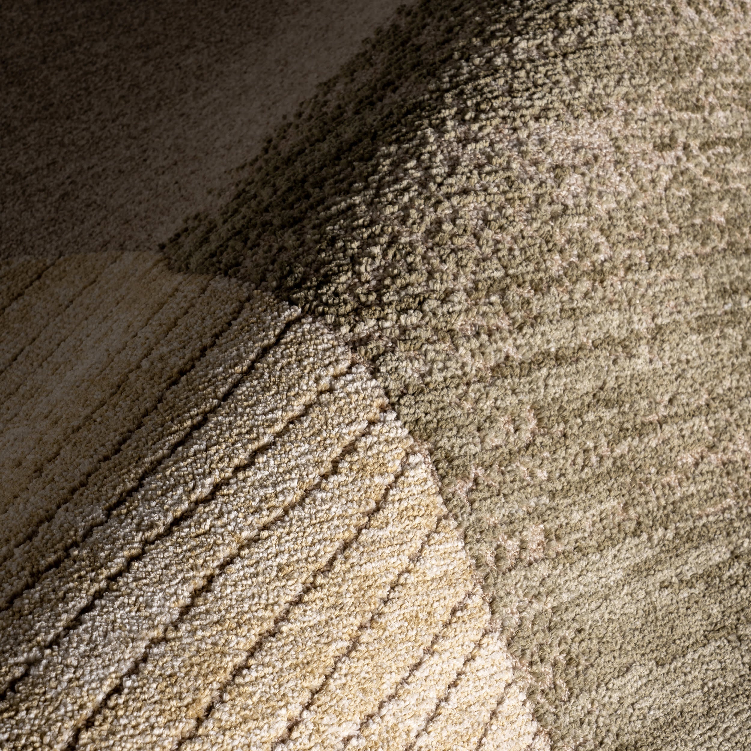 Koshi Abstract Rug | Light Brown - Image 3