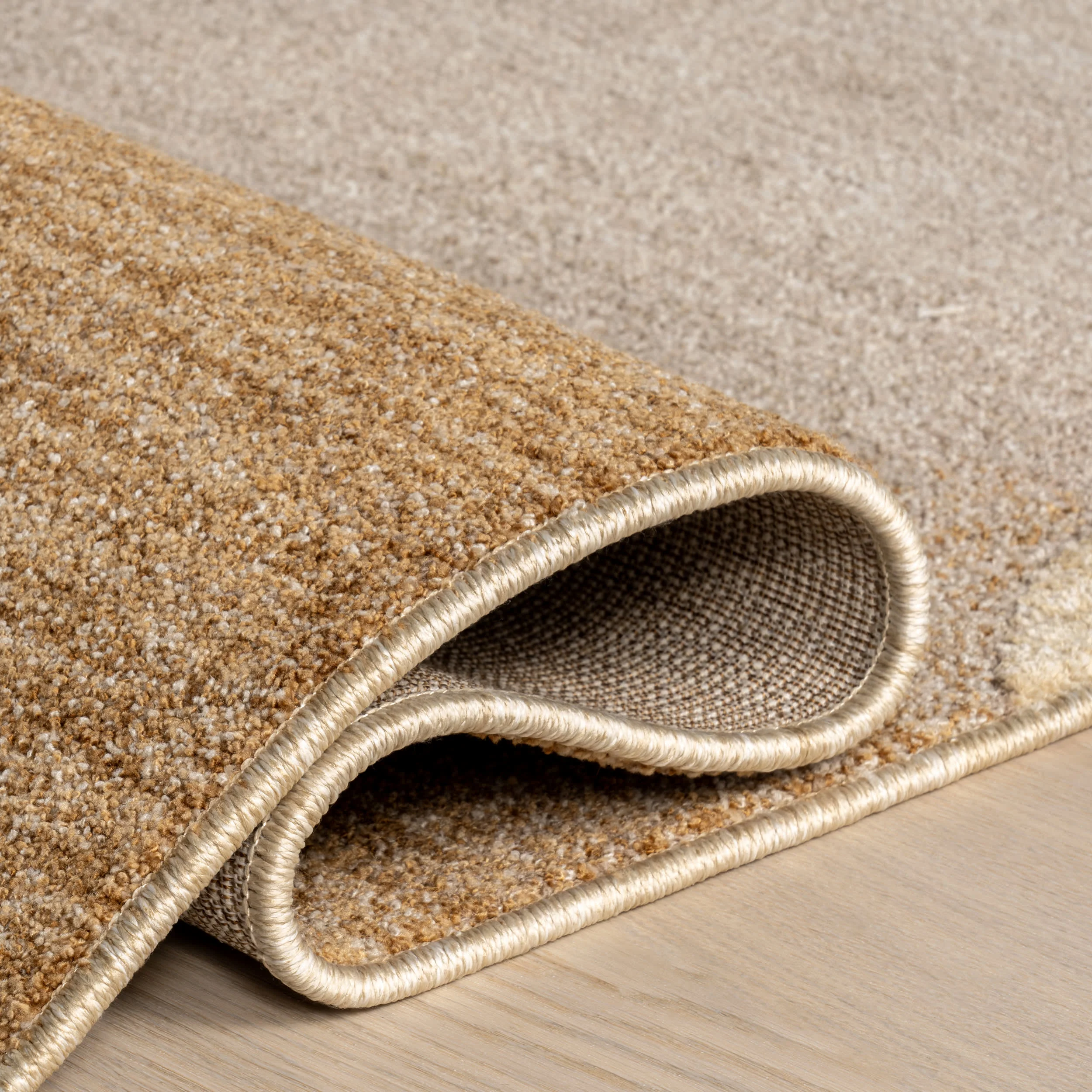 Koshi Abstract Rug | Light Brown - Image 8