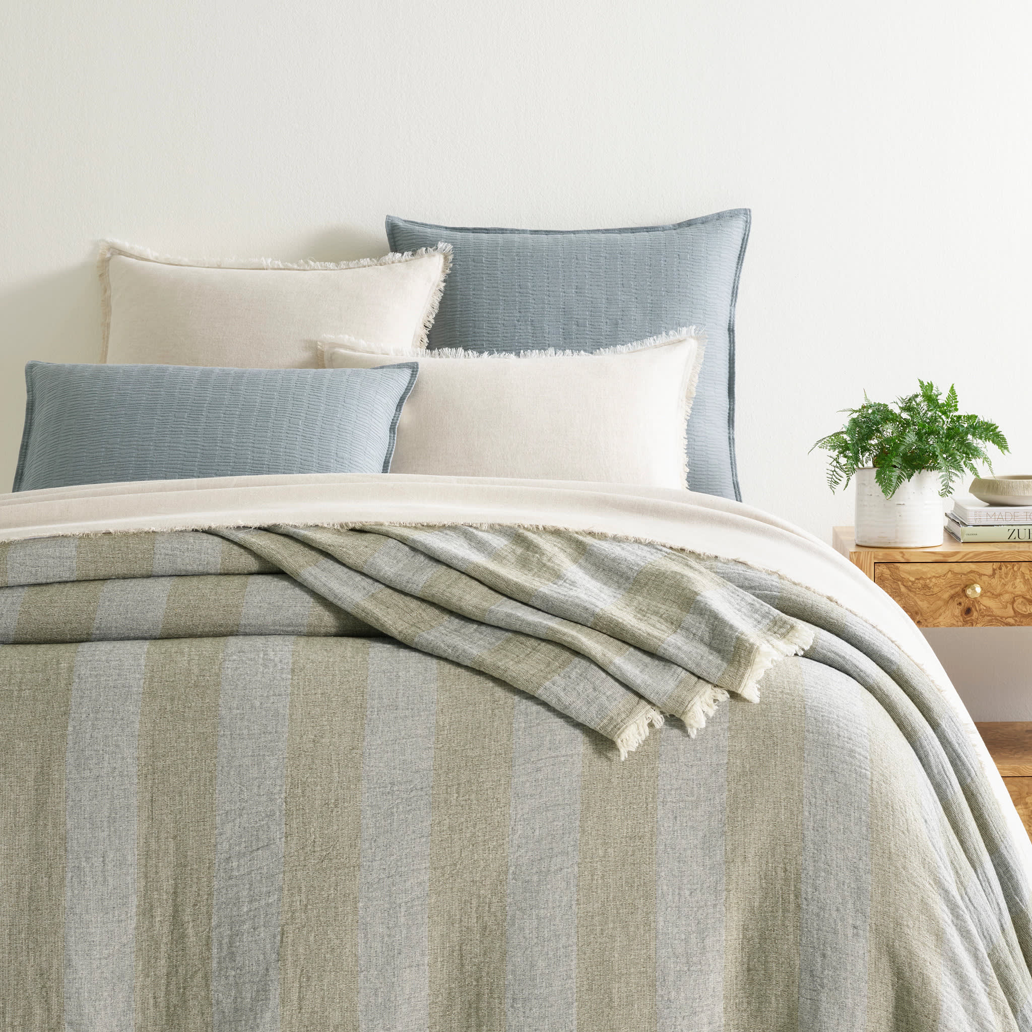 Langham Blanket | Moss