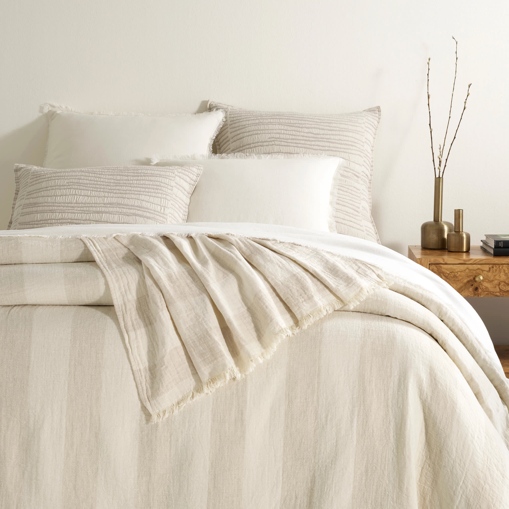 Langham Blanket | Oatmeal