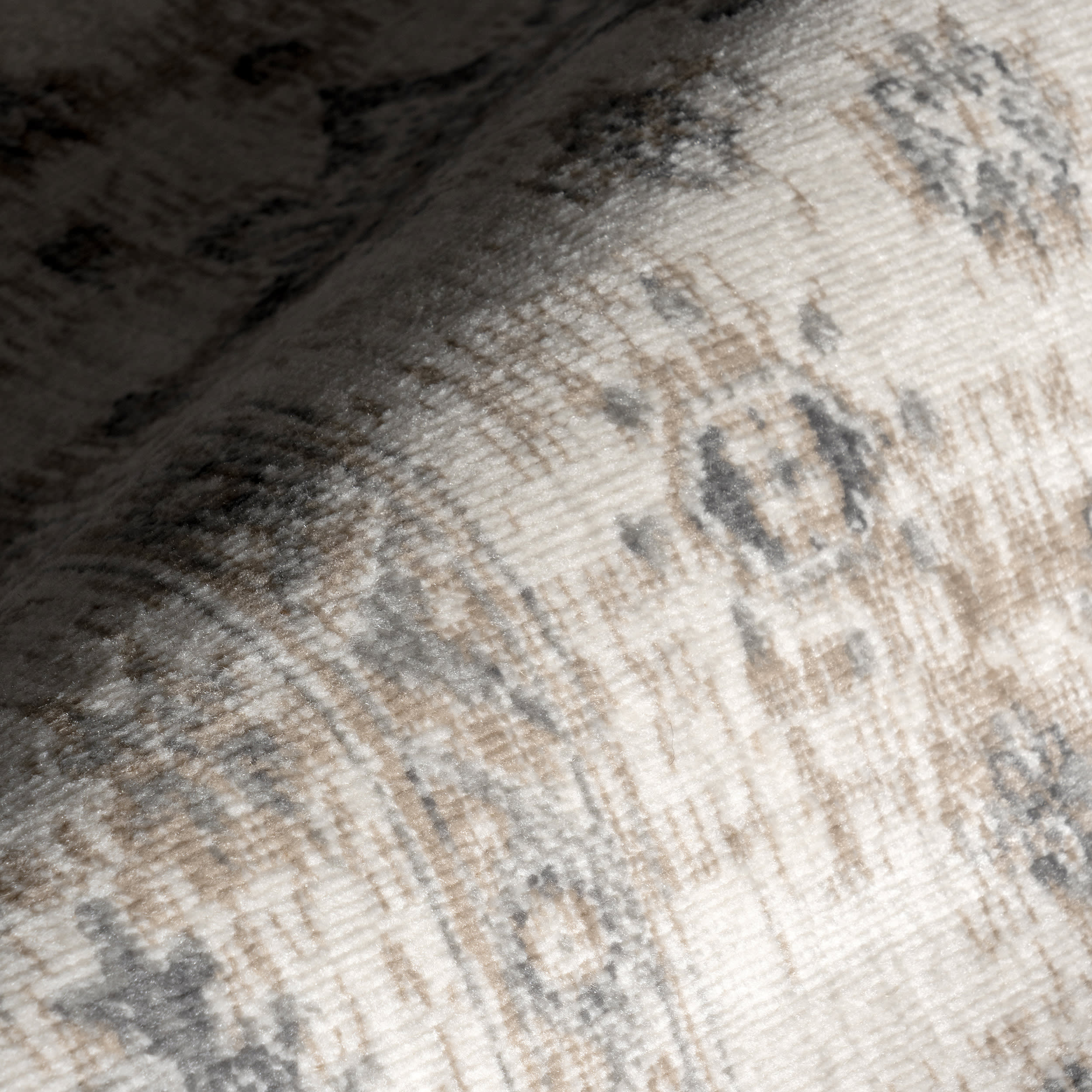 Lauryn Small Medallion Rug | Light Grey - Image 3