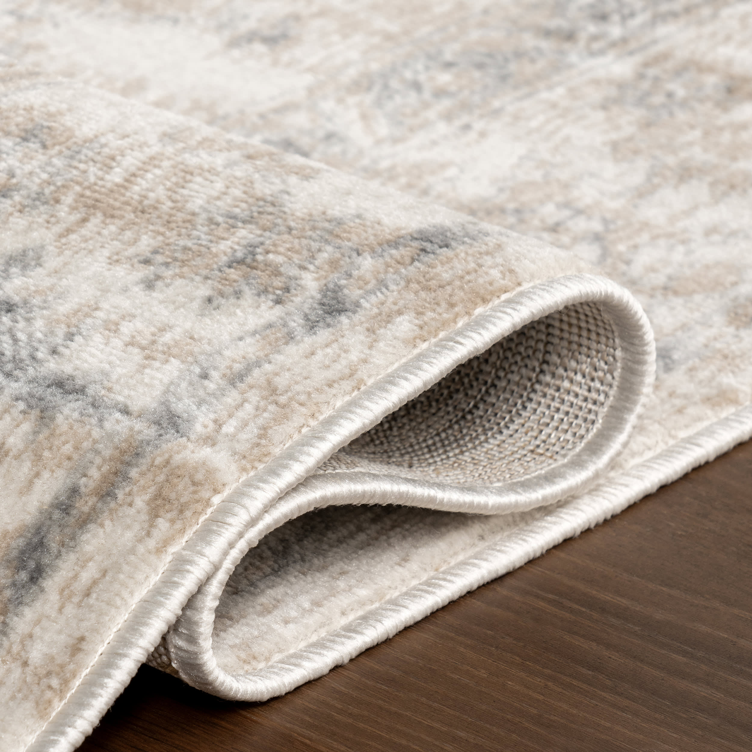 Lauryn Small Medallion Rug | Light Grey - Image 9