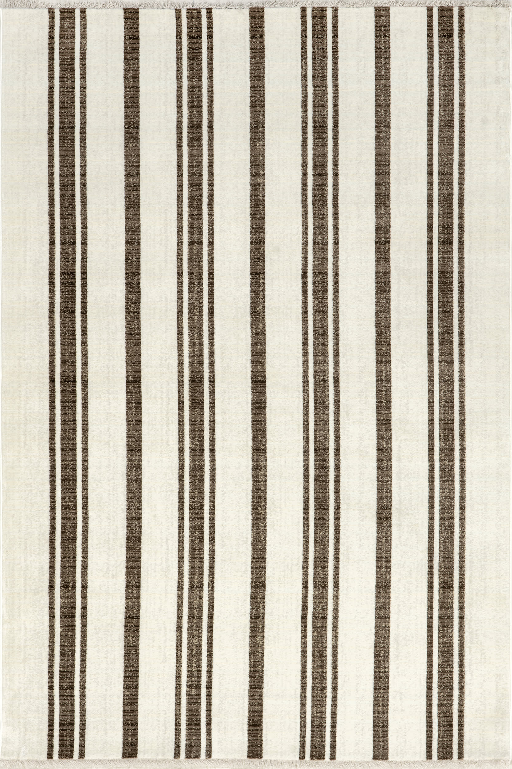 Laverne Striped Rug | Brown
