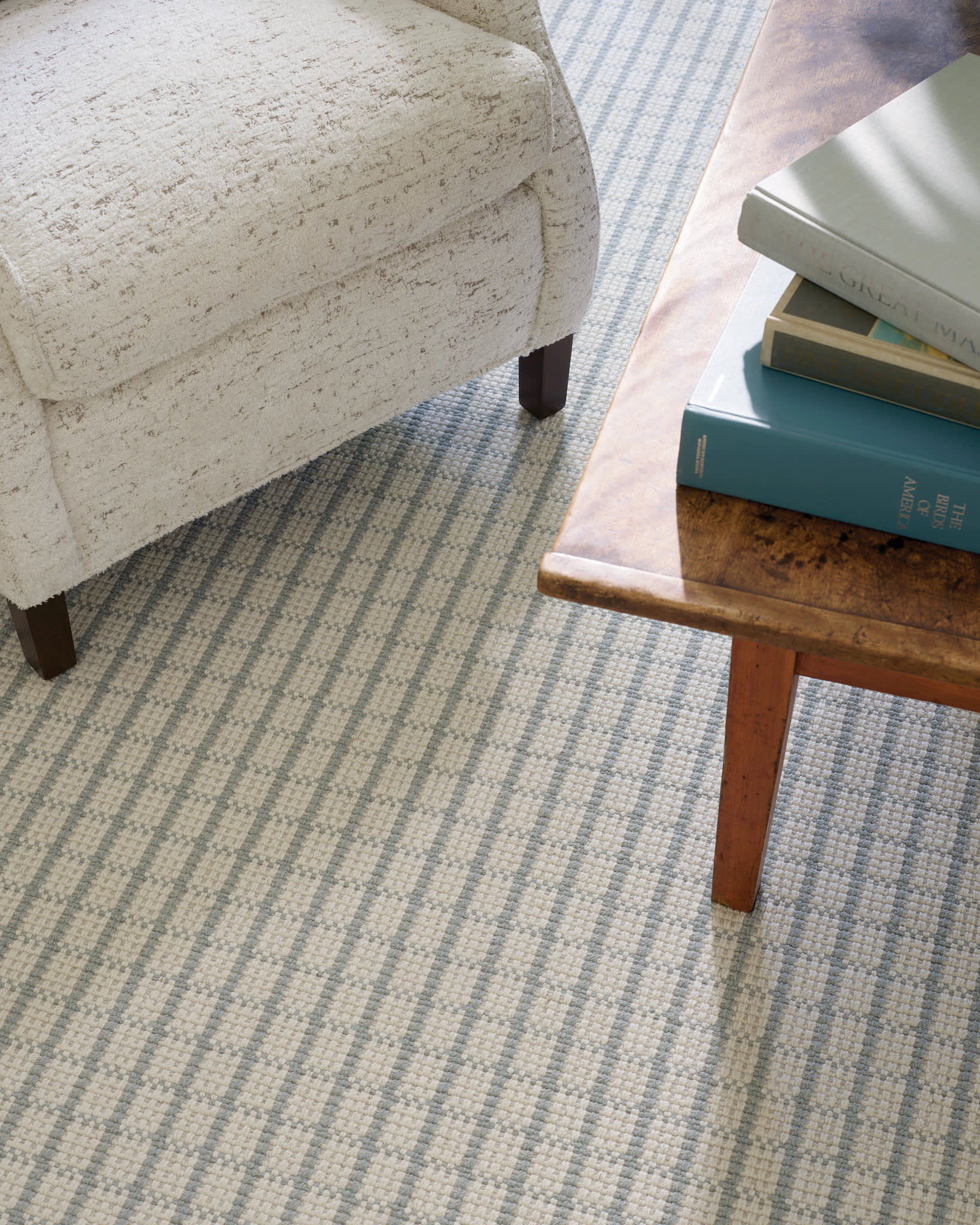 Lawrence Woven Wool Custom Rug | Seaglass - Image 3