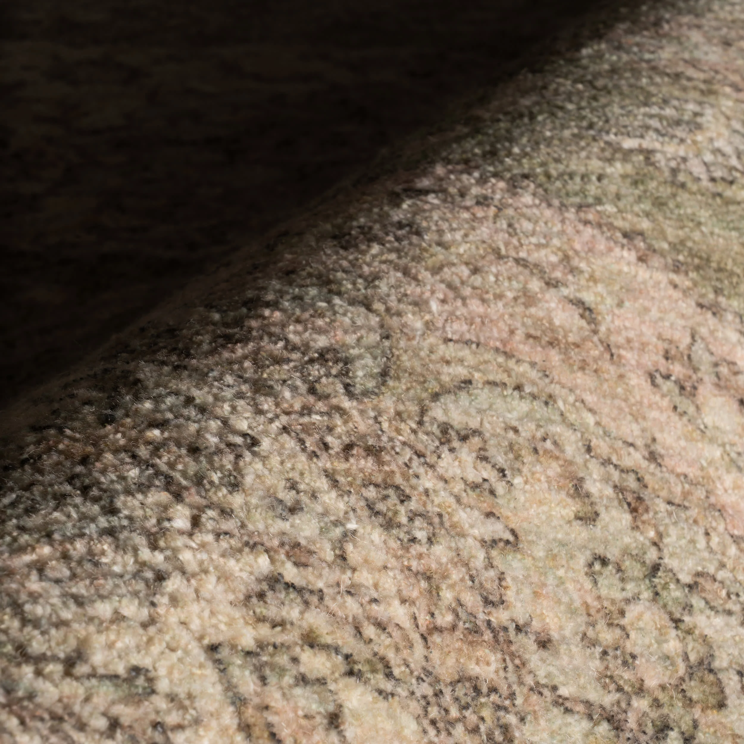 Lazara Hand Tufted Wool-Blend Rug | Green - Image 3