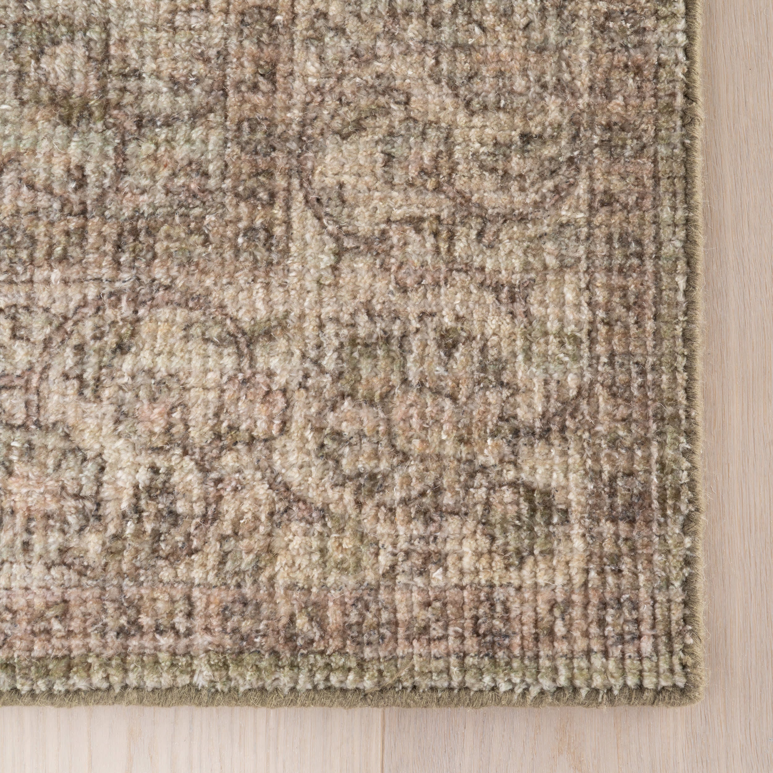 Lazara Hand Tufted Wool-Blend Rug | Green - Image 4