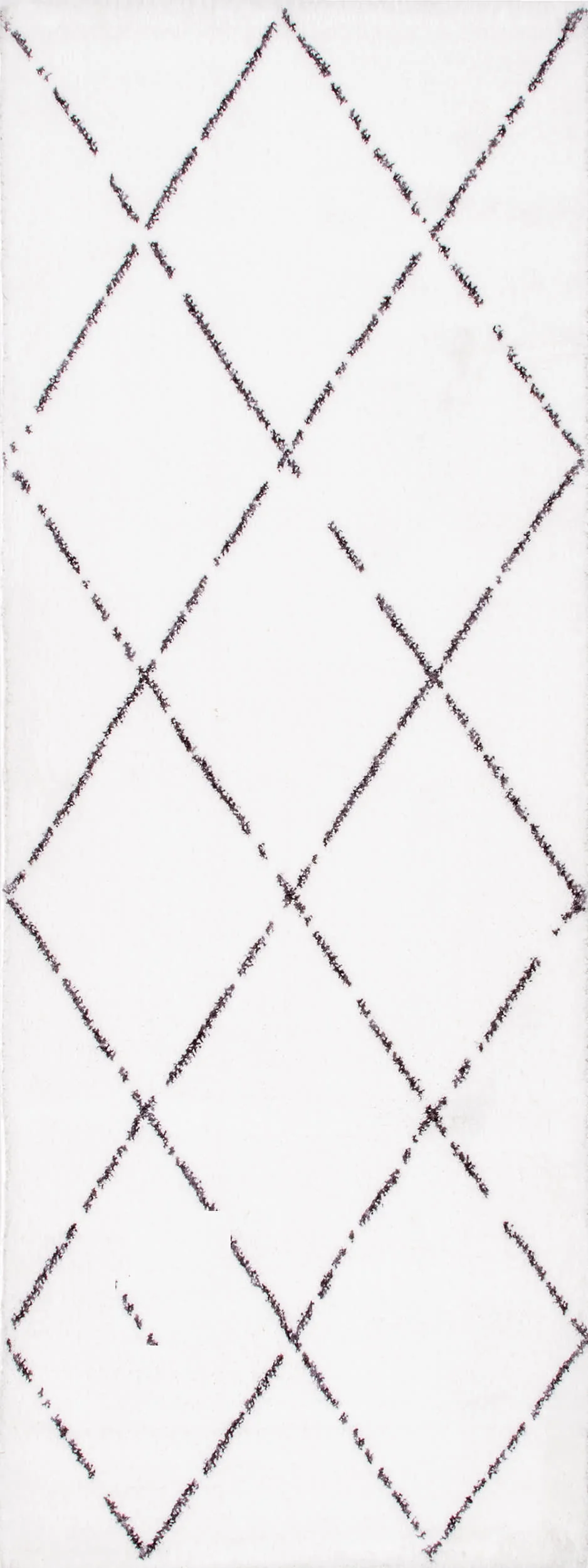Lee Trellis Shag Rug | Natural