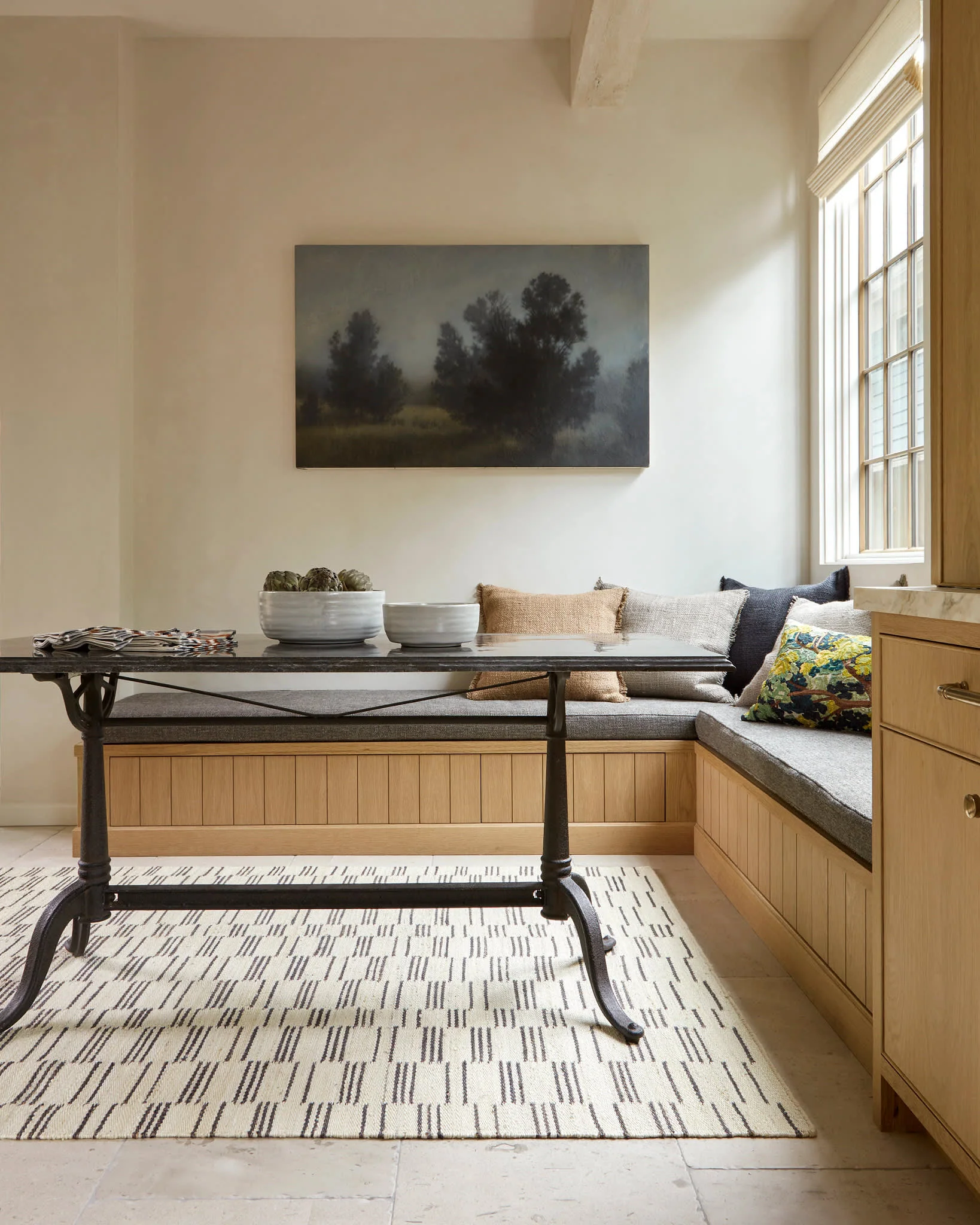 Leni Handwoven Jute Rug | Oatmeal - Image 2