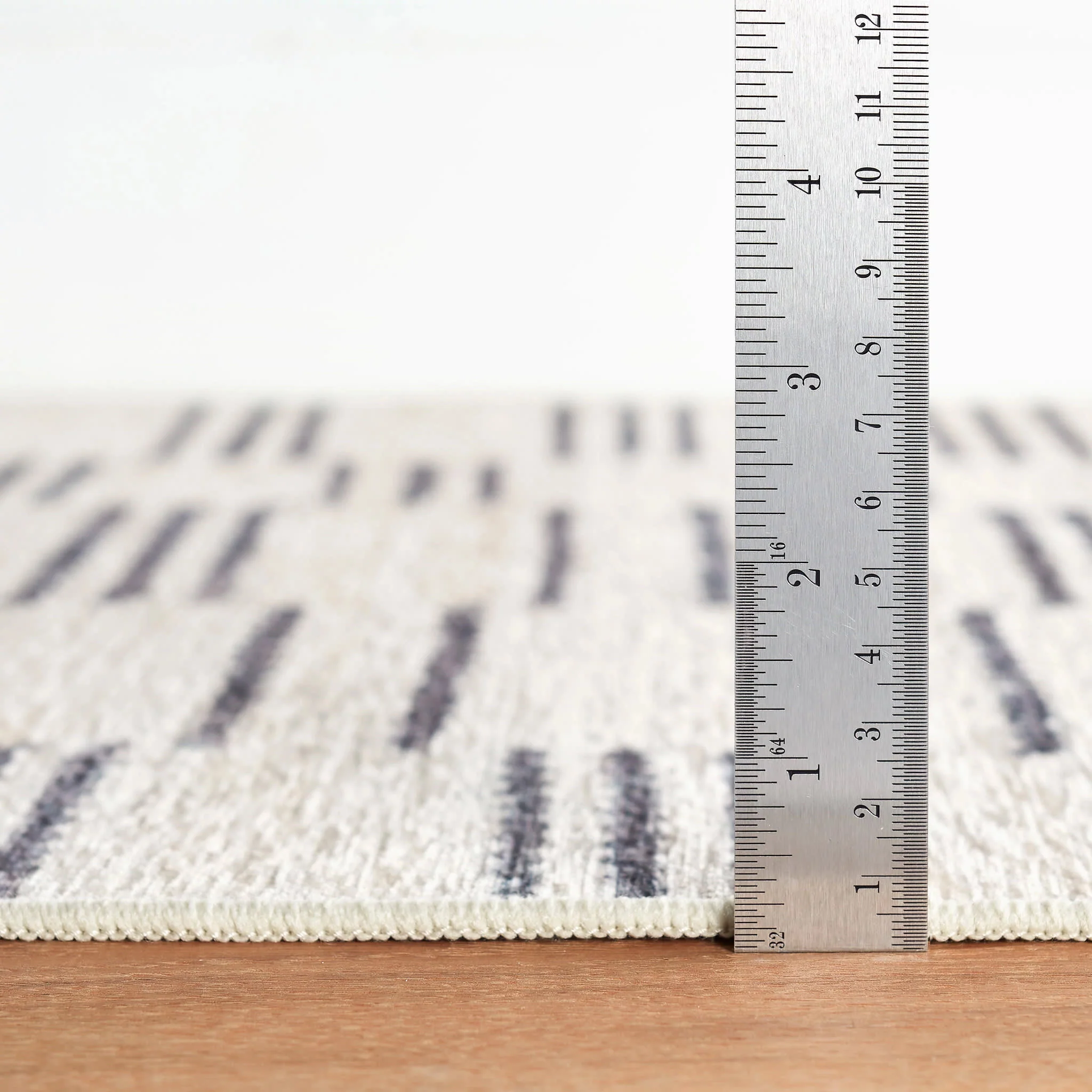 Leni Machine Washable Rug | Oatmeal - Image 4