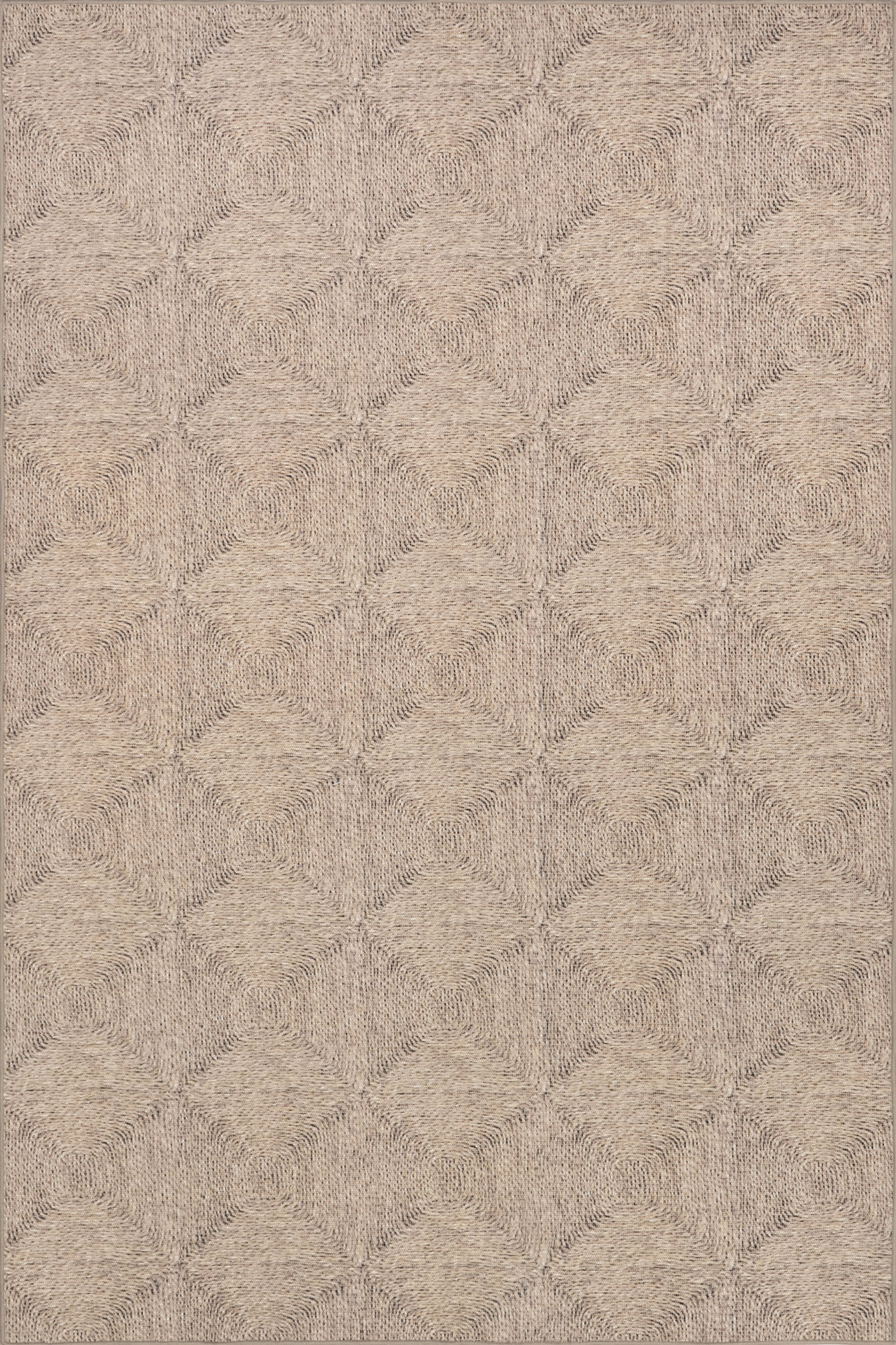 Lenna Magic Trellis Washable Rug | Natural