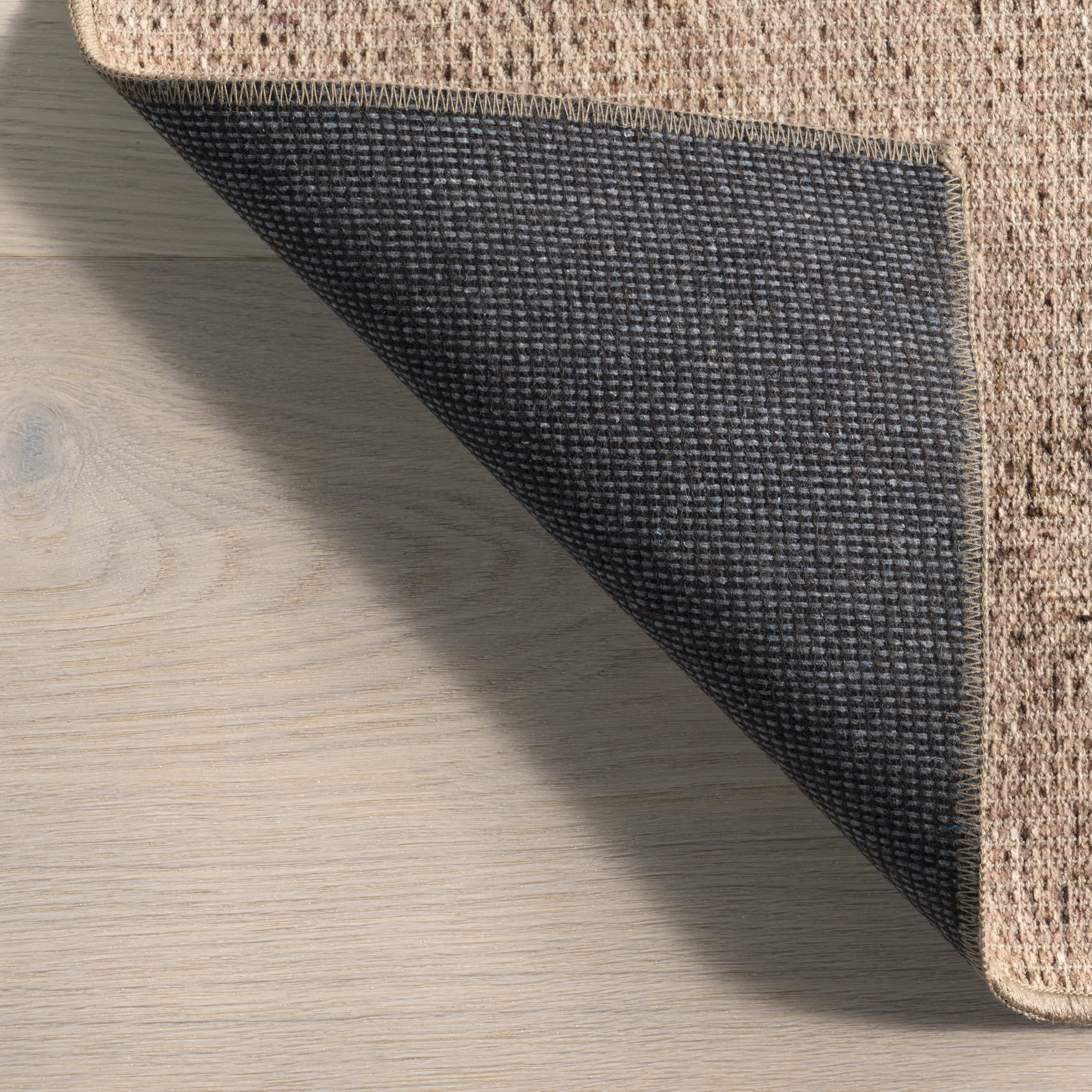 Lenna Magic Trellis Washable Rug | Natural - Image 5