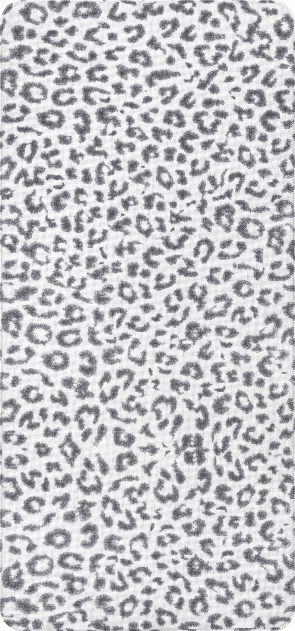Leopard Printed Anti-Fatigue Mat | Light Grey