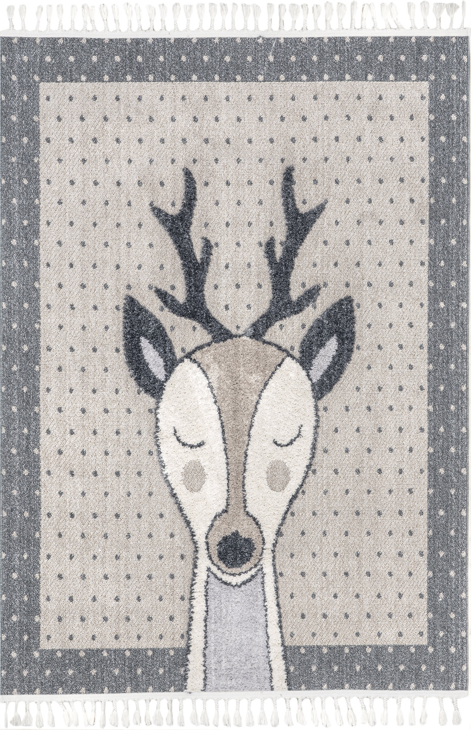 Liassandra Kids Deer Dreamers Rug | Beige