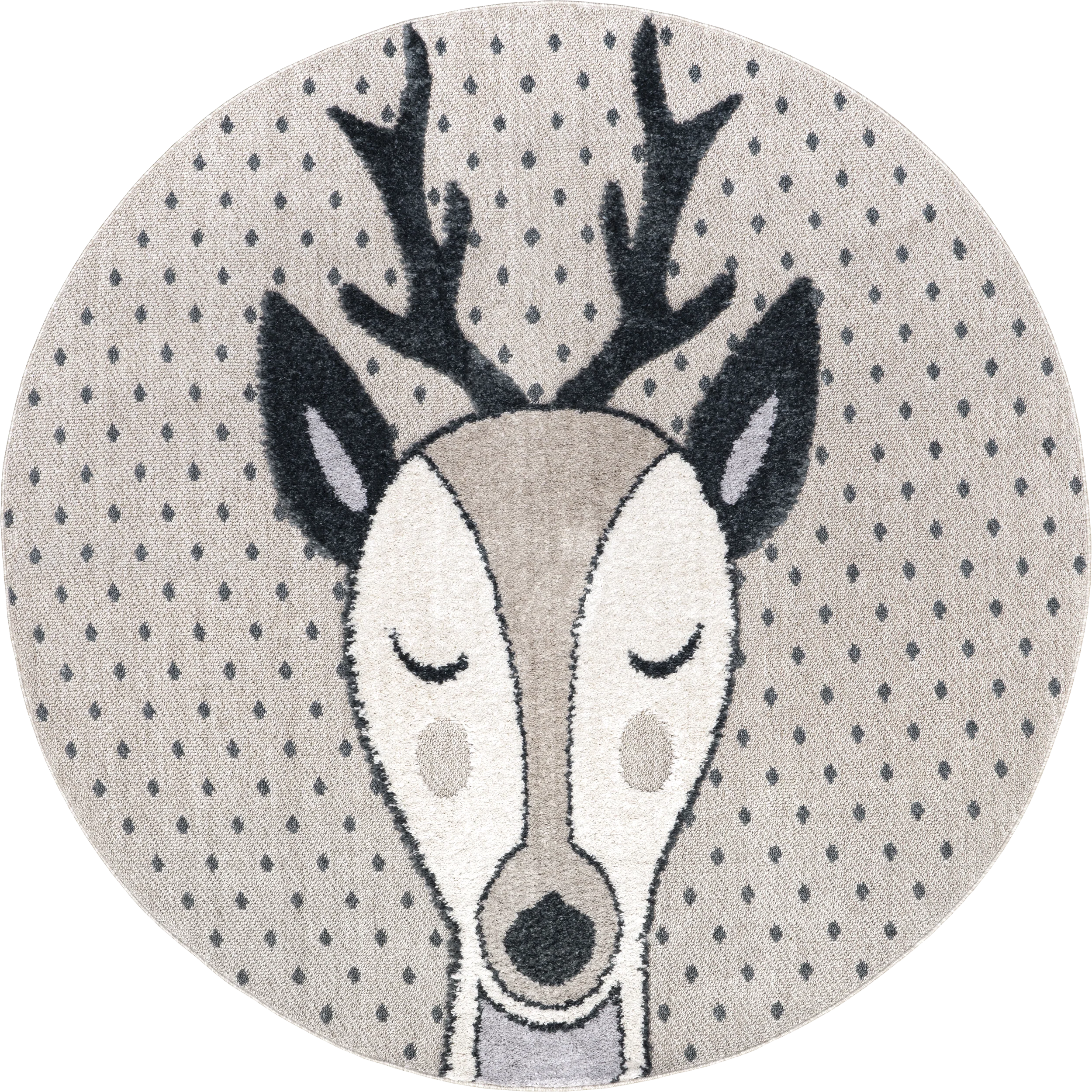 Liassandra Kids Deer Dreamers Rug | Beige