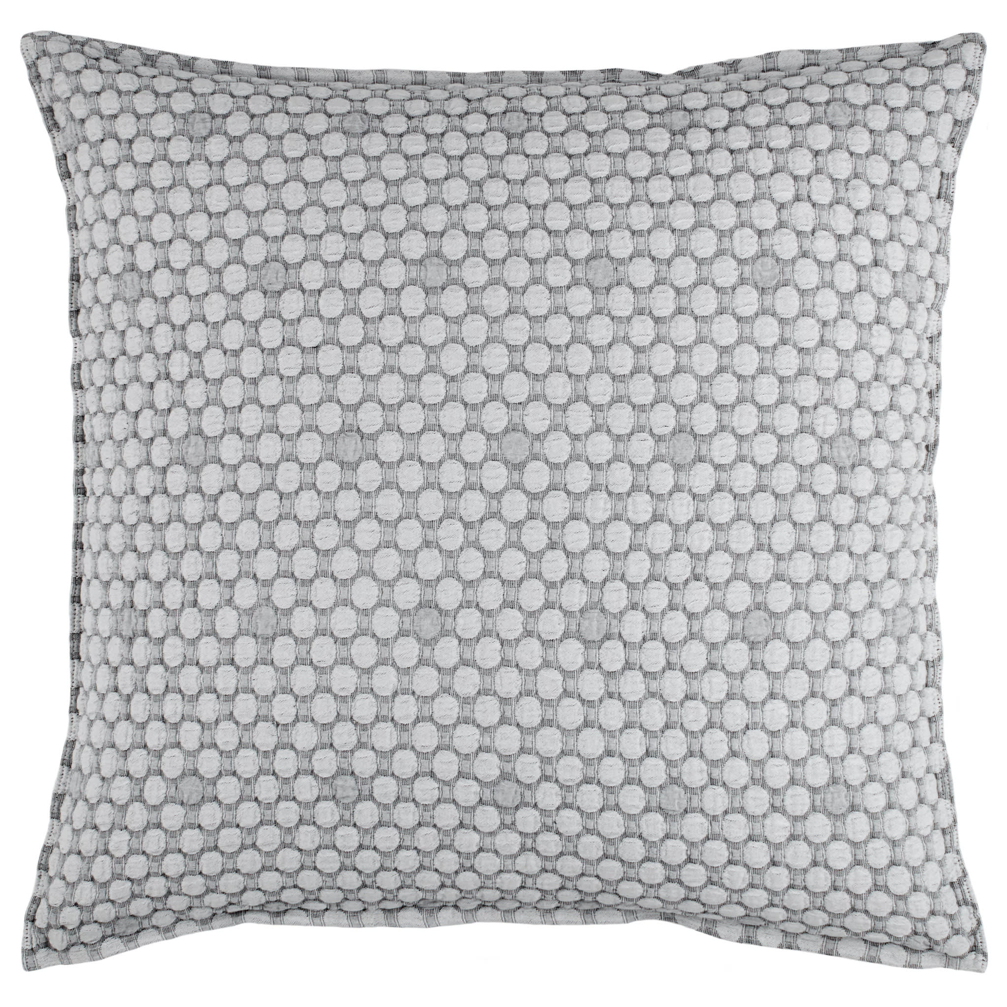 Lodi Matelasse Sham | Black/White - Image 5