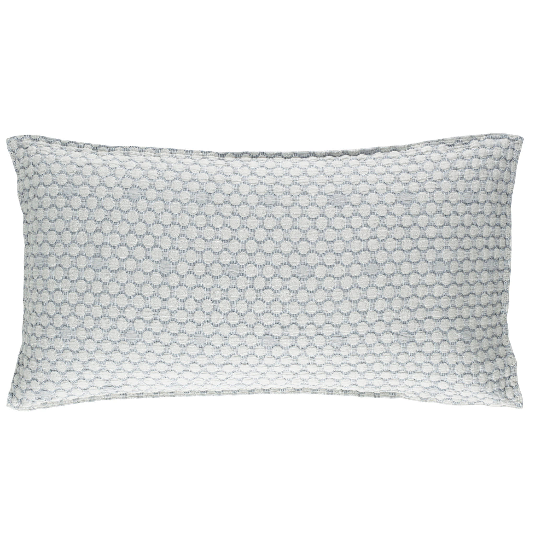 Lodi Matelasse Sham | Blue - Image 3