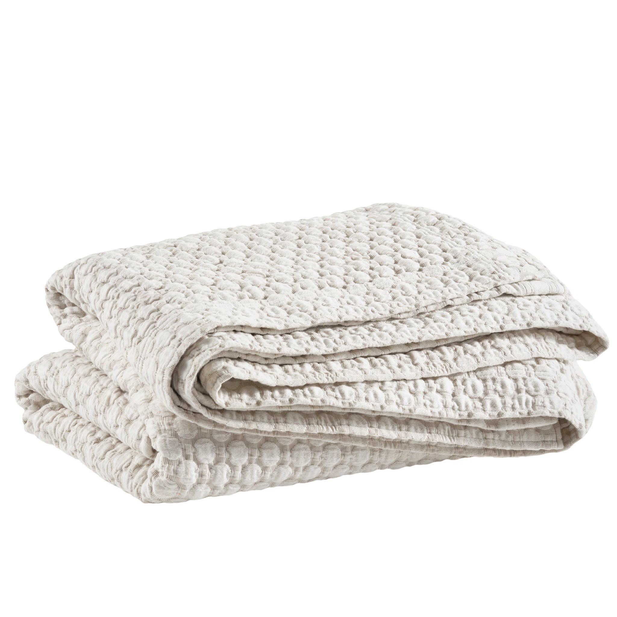 Lodi Matelasse Coverlet | Sand - Image 6