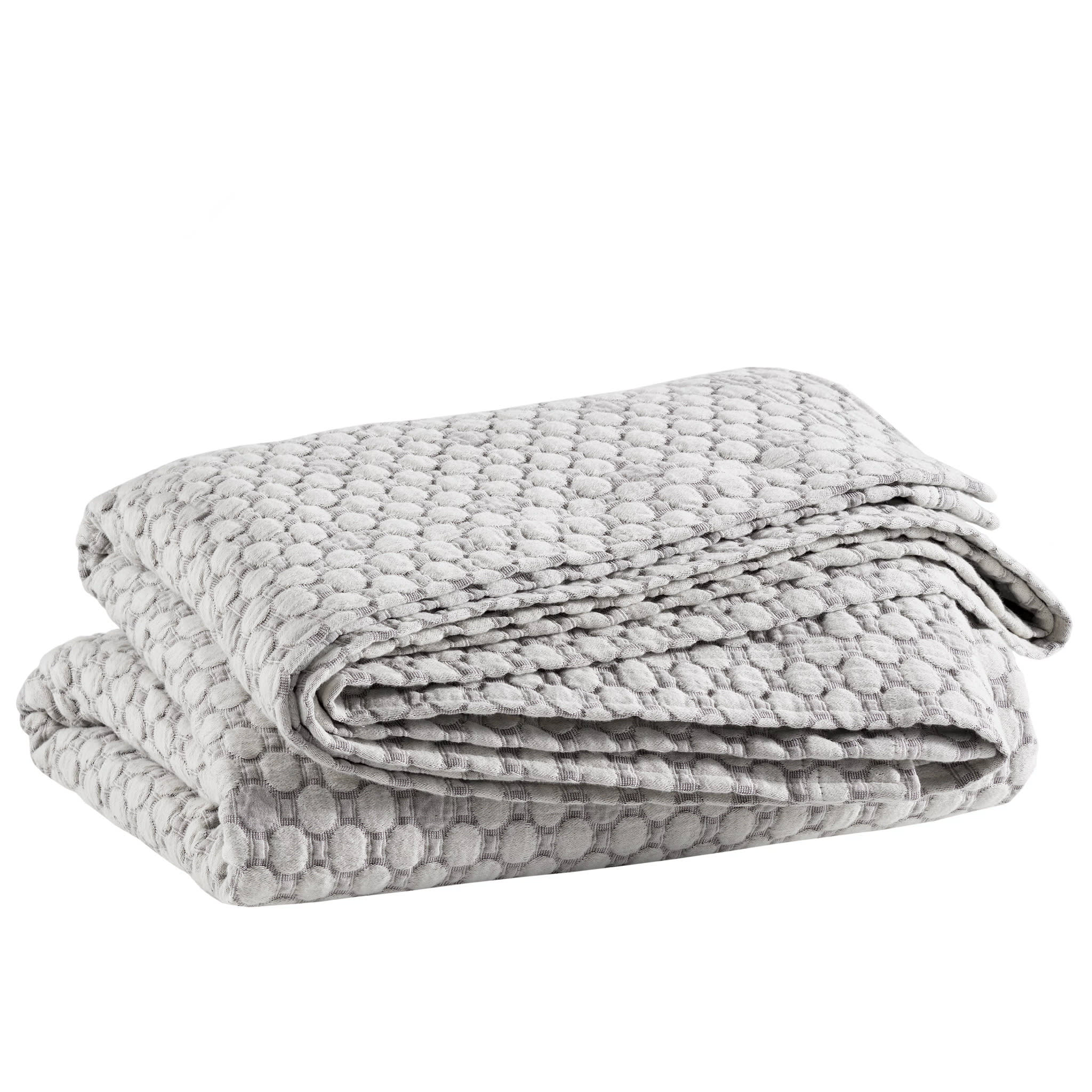 Lodi Matelasse Coverlet | Silver - Image 5