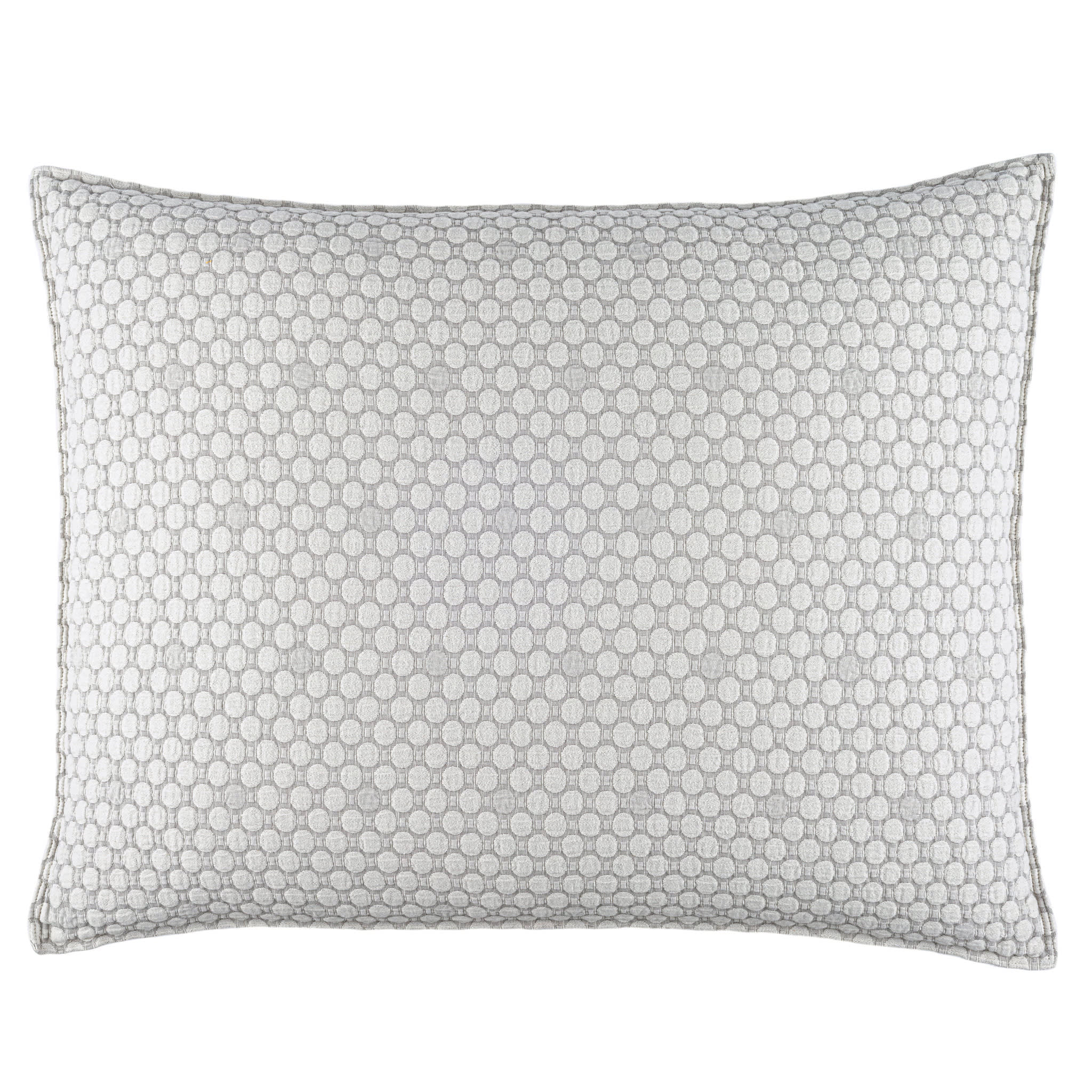 Lodi Matelasse Sham | Silver - Image 6