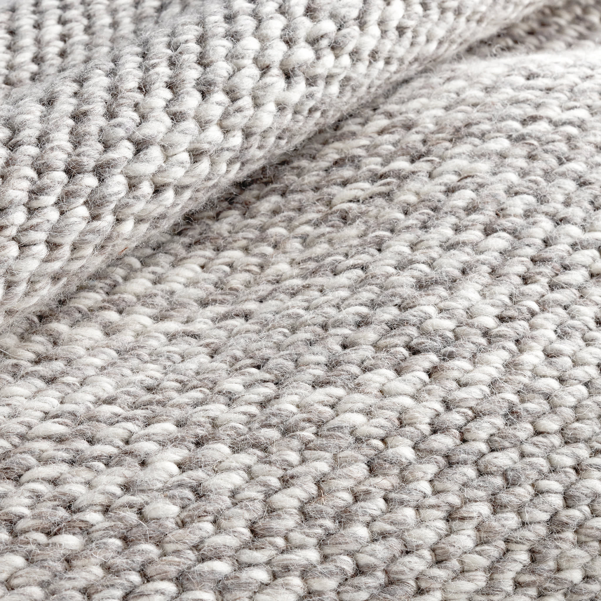 Loggia Handwoven Wool Rug | Grey - Image 3