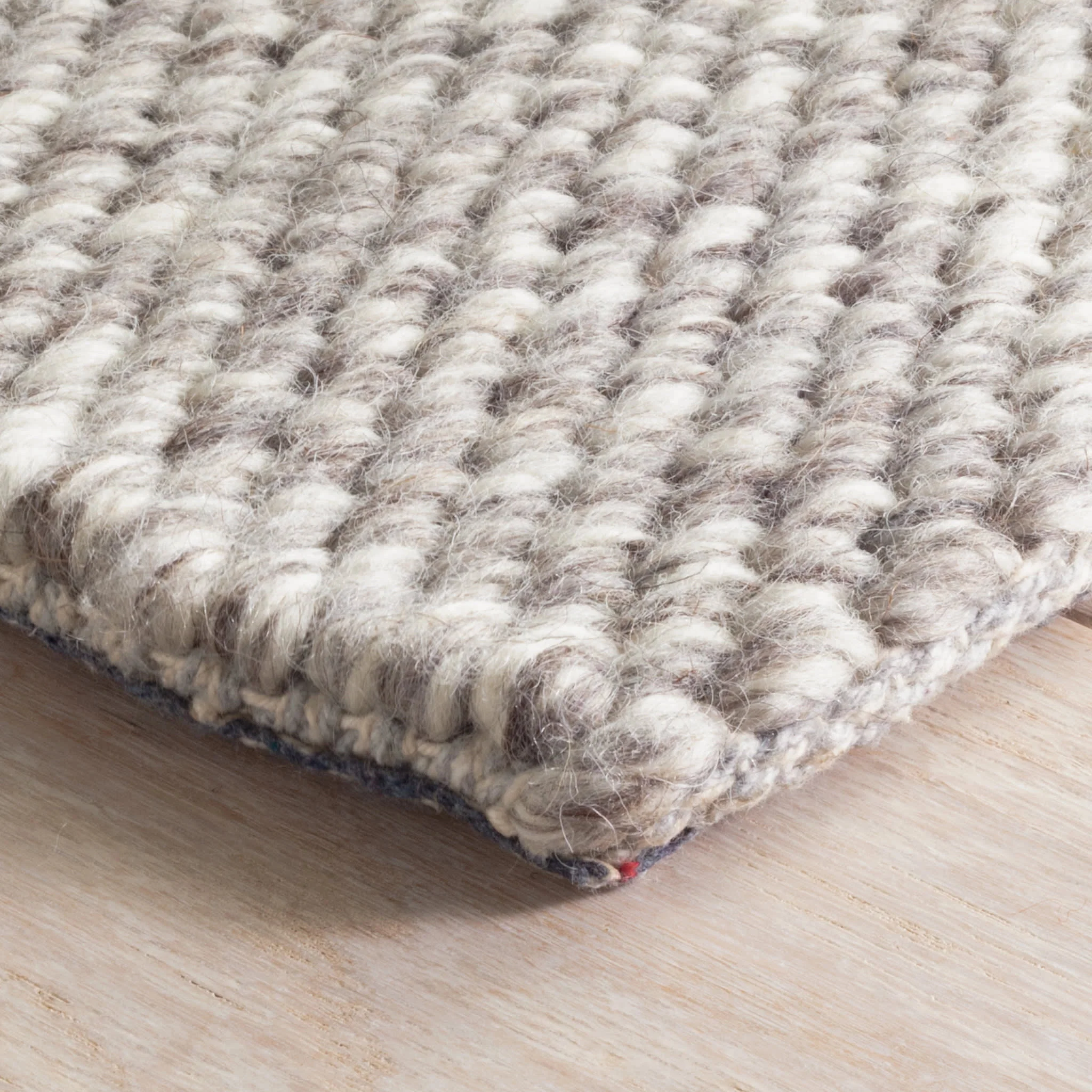 Loggia Handwoven Wool Rug | Grey - Image 4