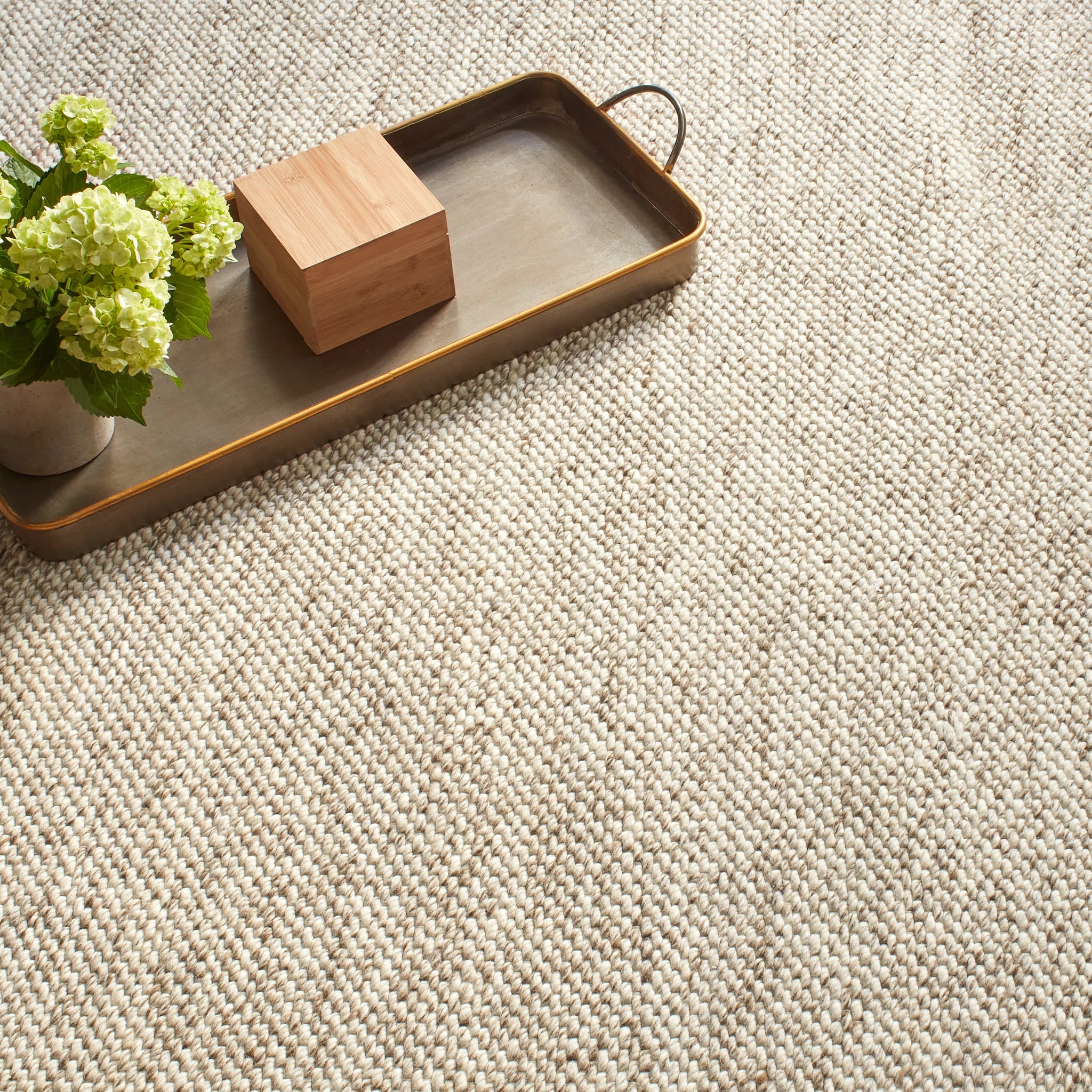 Loggia Handwoven Wool Rug | Natural - Image 3