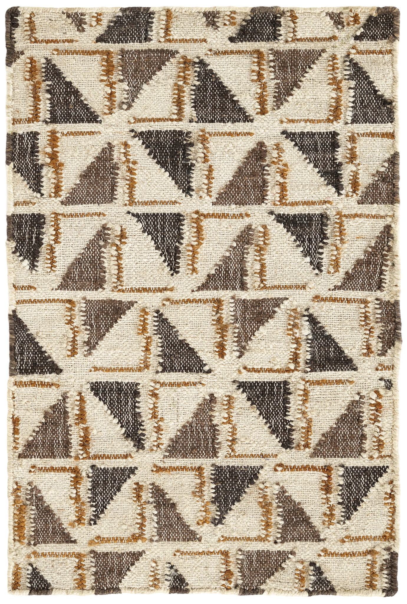 Loki Handwoven Jute Rug | Brown