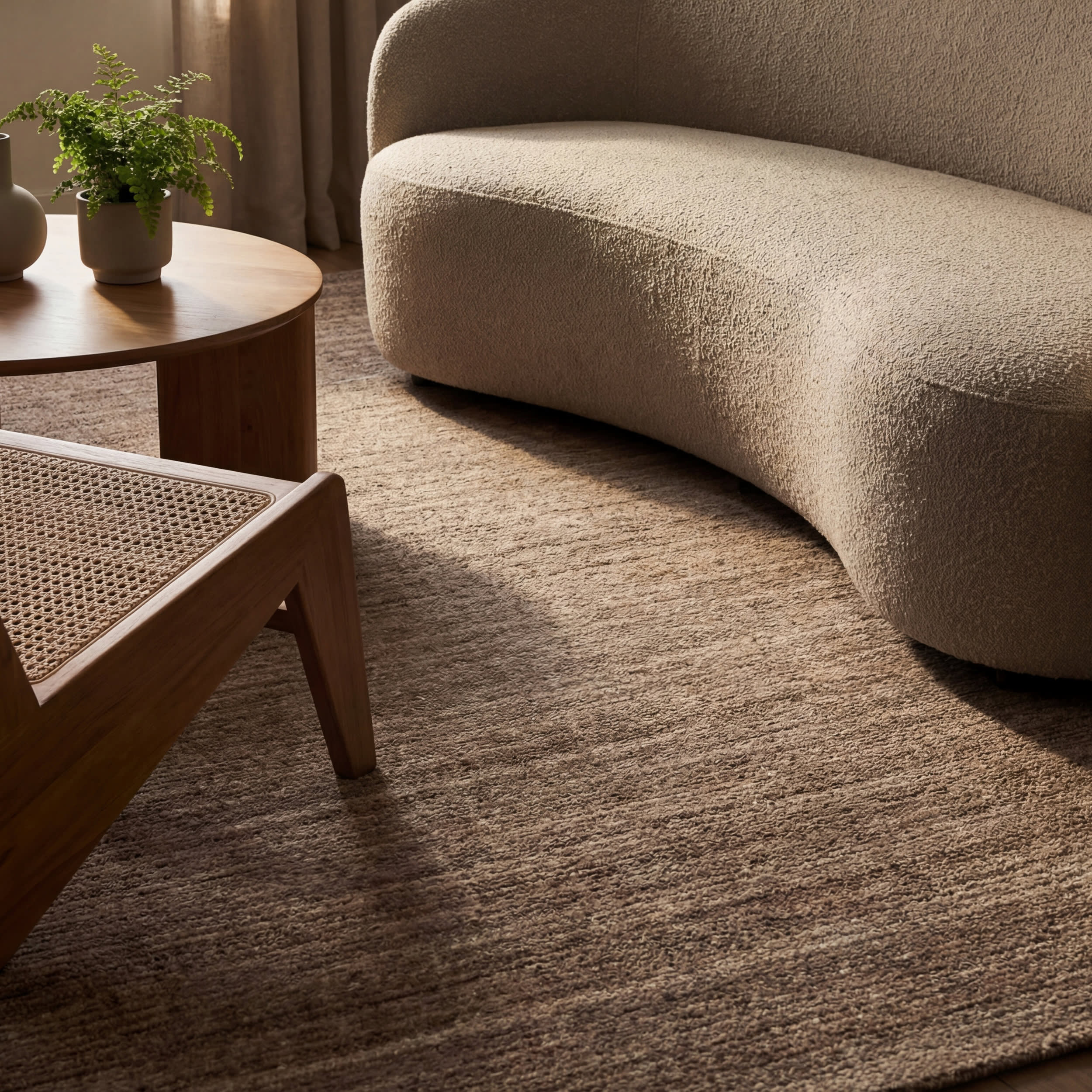 Lone Vintage & Distressed Rug | Beige - Image 5