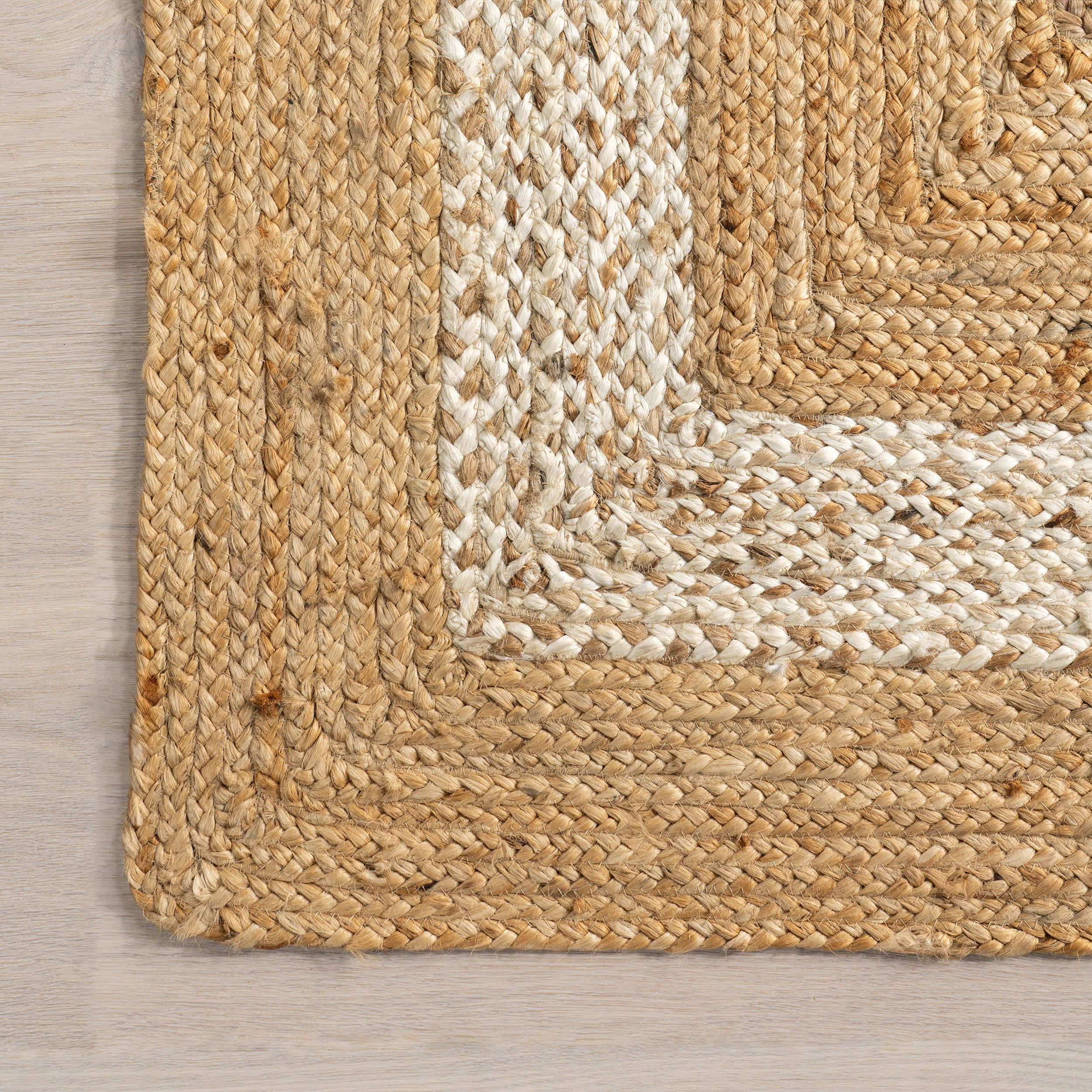 Lora Bordered Jute Rug | Natural - Image 4