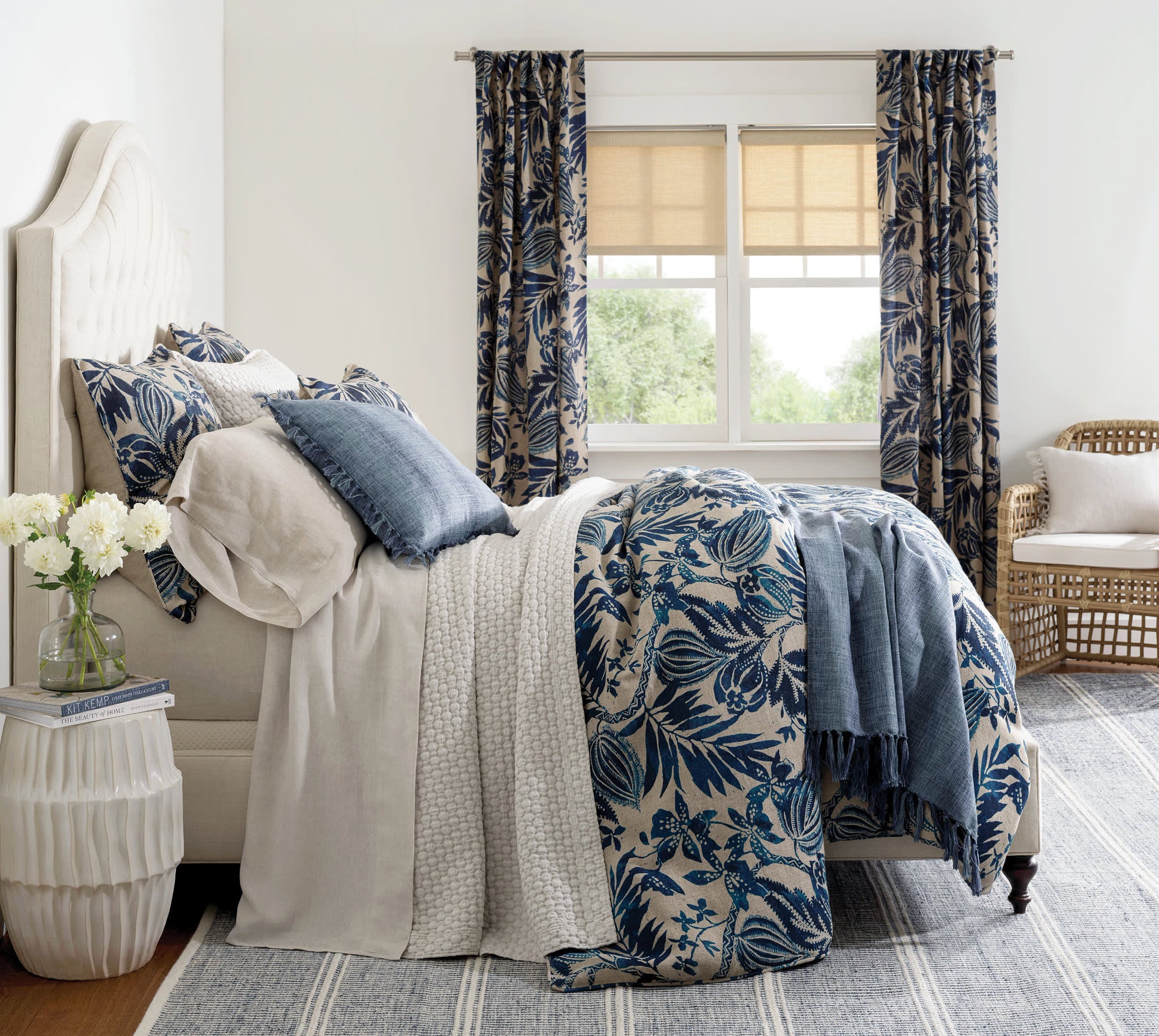 Lodi Matelasse Coverlet | Sand - Image 3
